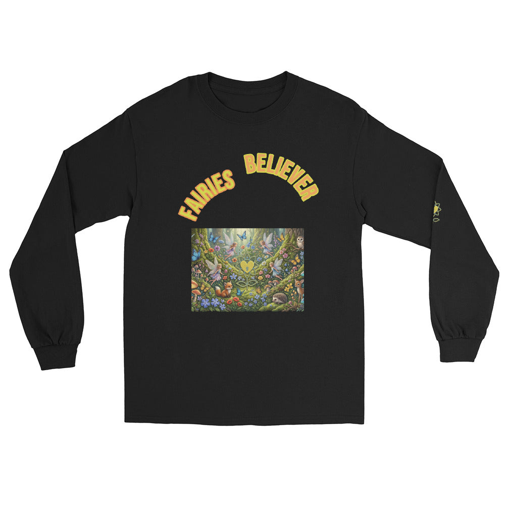 FairiesBeliever Long Sleeve Shirt - Alivwood
