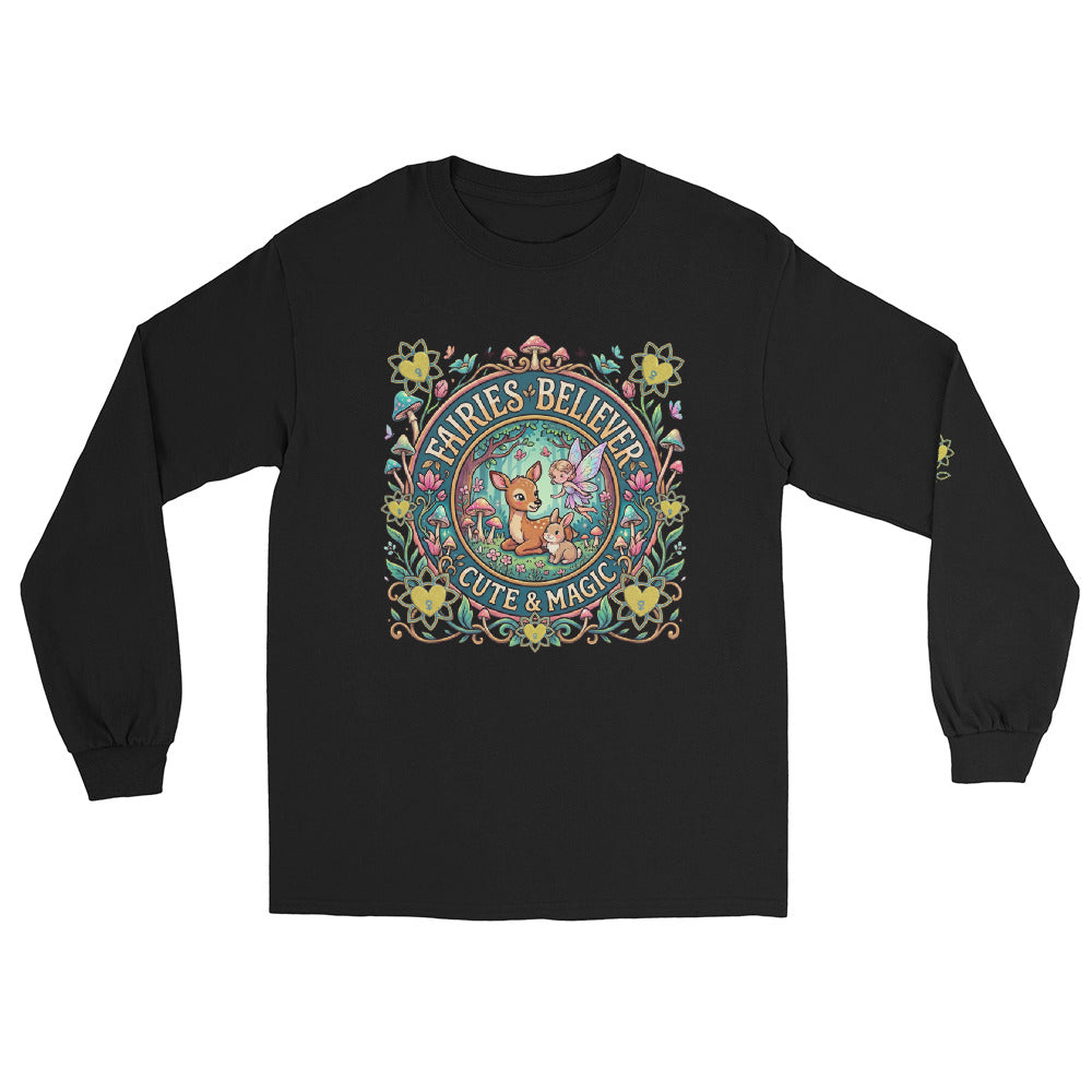 FairiesBeliever Long Sleeve Shirt - Alivwood