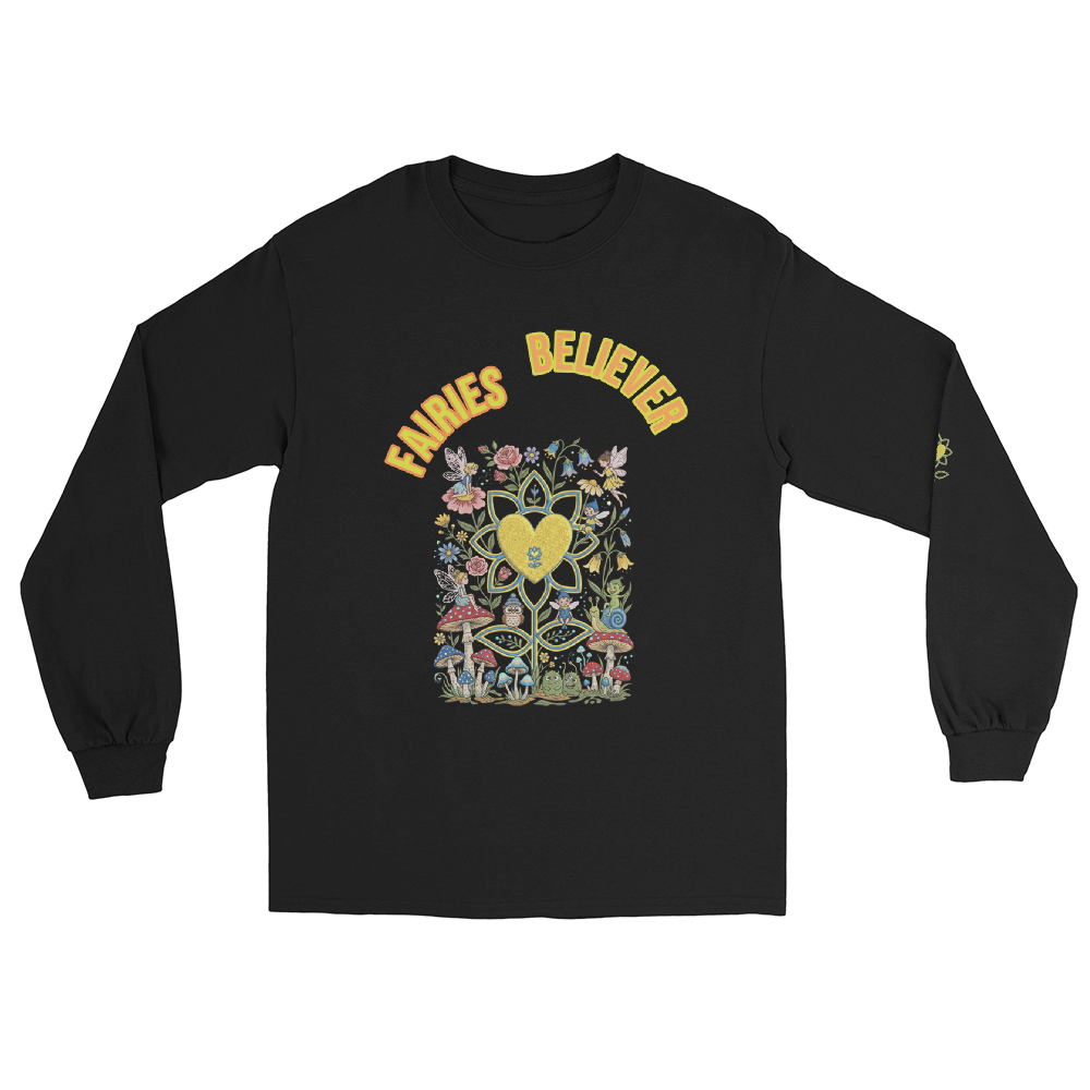 FairiesBeliever Long Sleeve Shirt - Alivwood