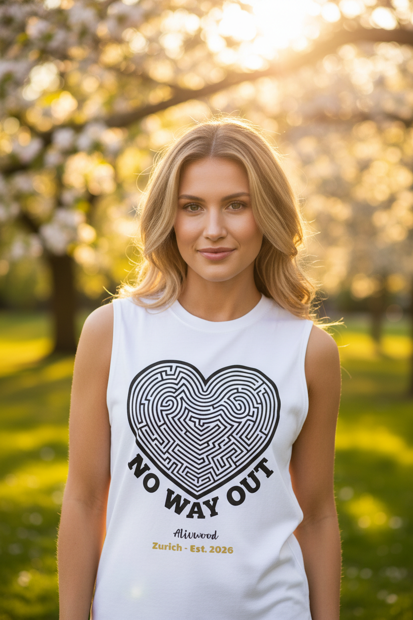 No way Out Muscle Shirt - Alivwood