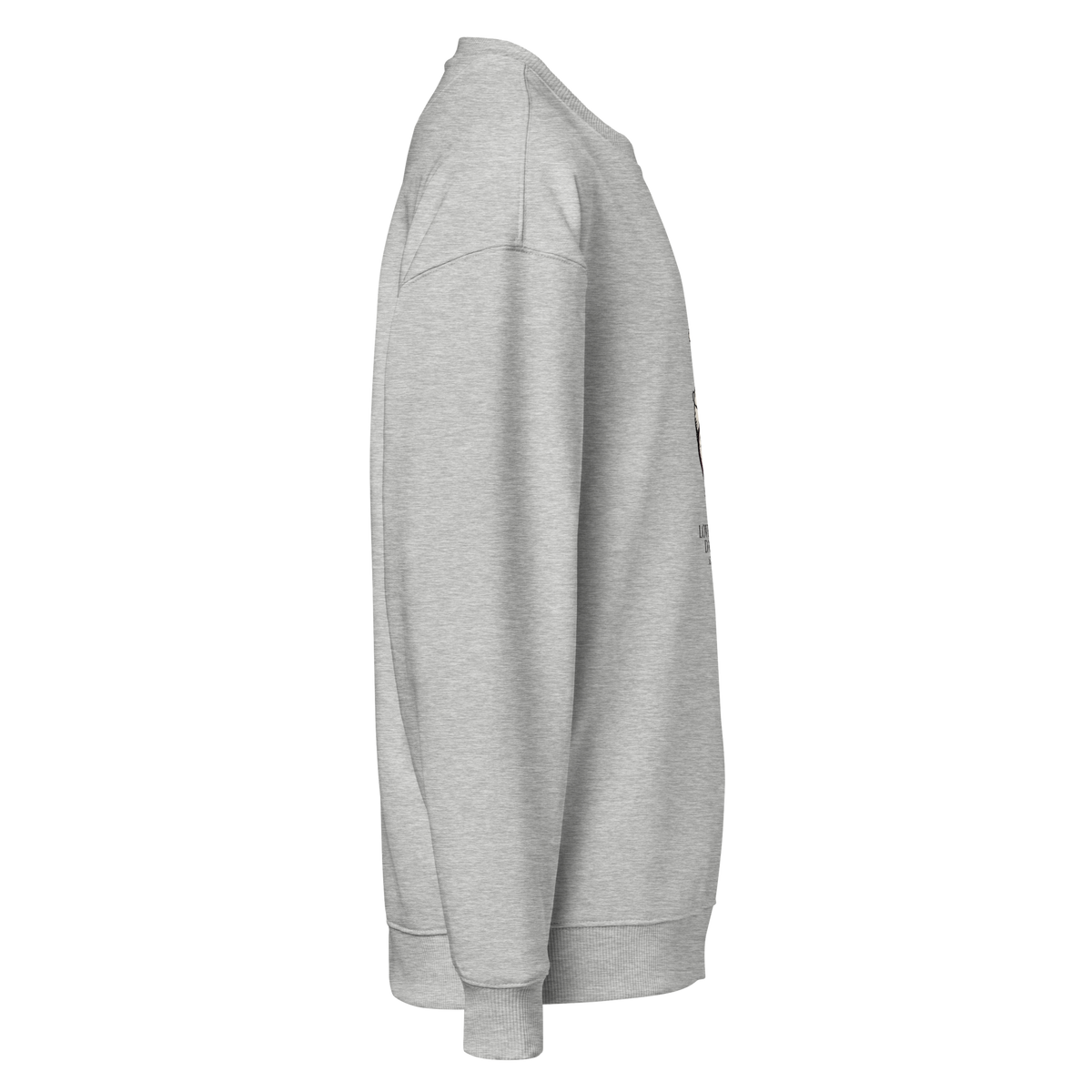 Love is a little dangerous Unisex organic oversized sweatshirt - Alivwood