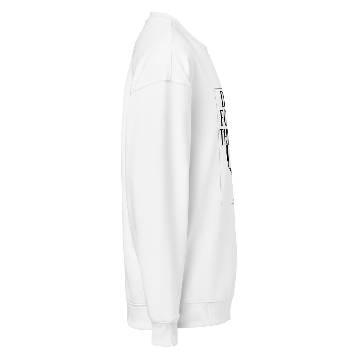 Don't follow the light Unisex organic oversized sweatshirt - Alivwood