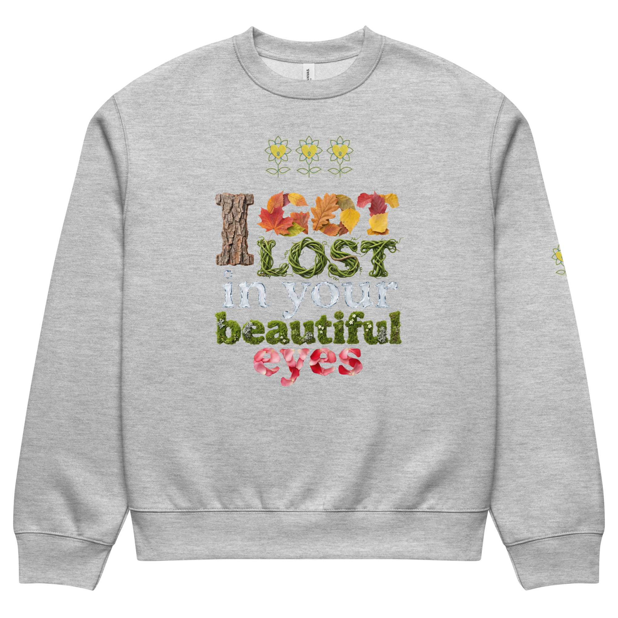 I Got Lost Oversized heavyweight sweatshirt - Alivwood