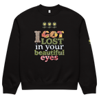 I Got Lost Oversized heavyweight sweatshirt - Alivwood