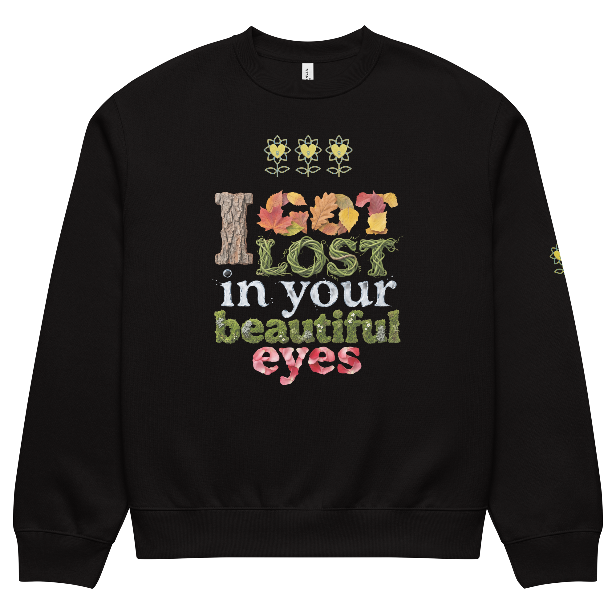 I Got Lost Oversized heavyweight sweatshirt - Alivwood