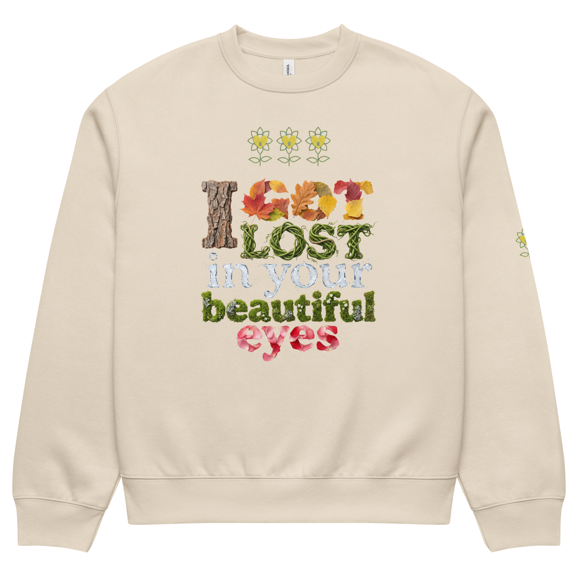 I Got Lost Oversized heavyweight sweatshirt - Alivwood