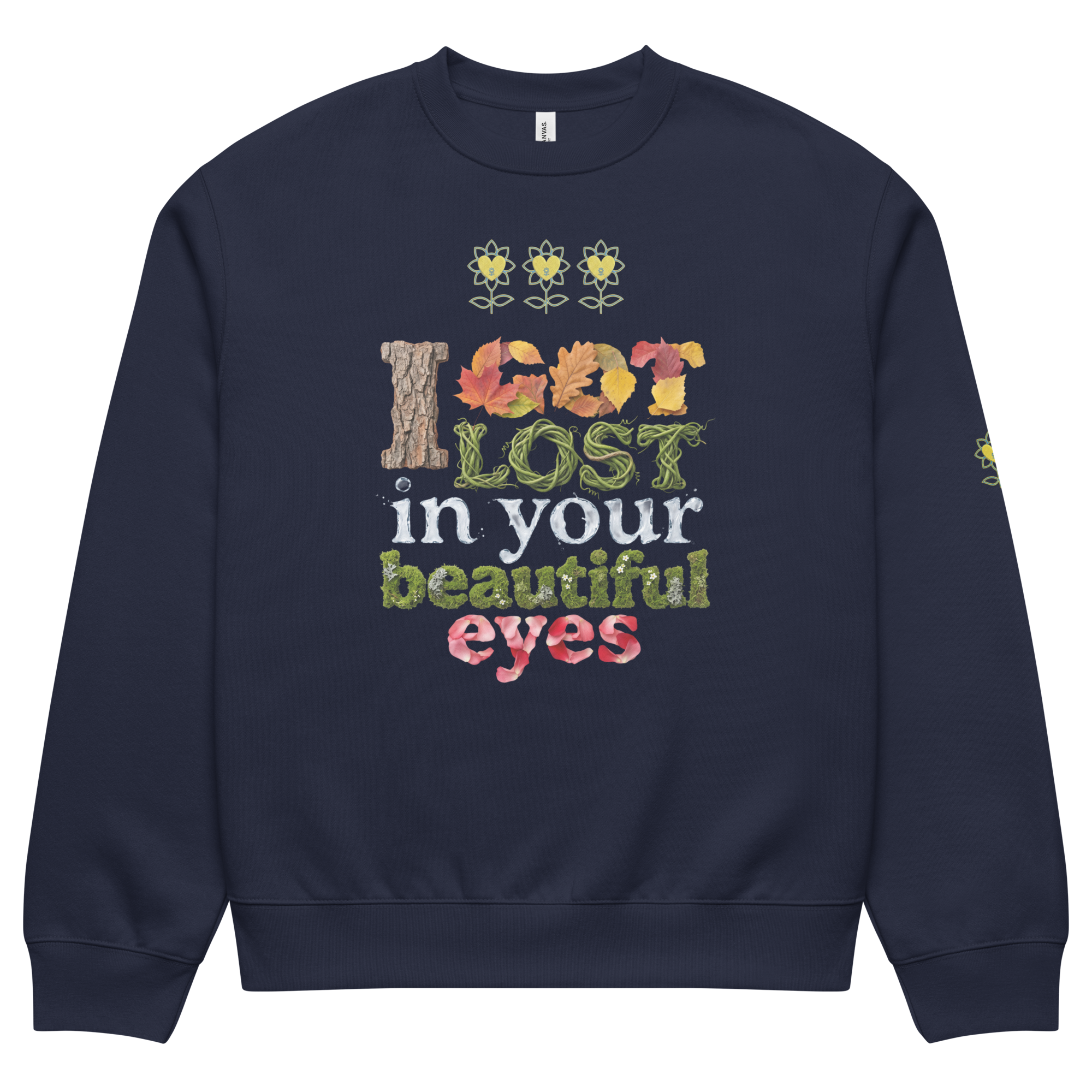 I Got Lost Oversized heavyweight sweatshirt - Alivwood