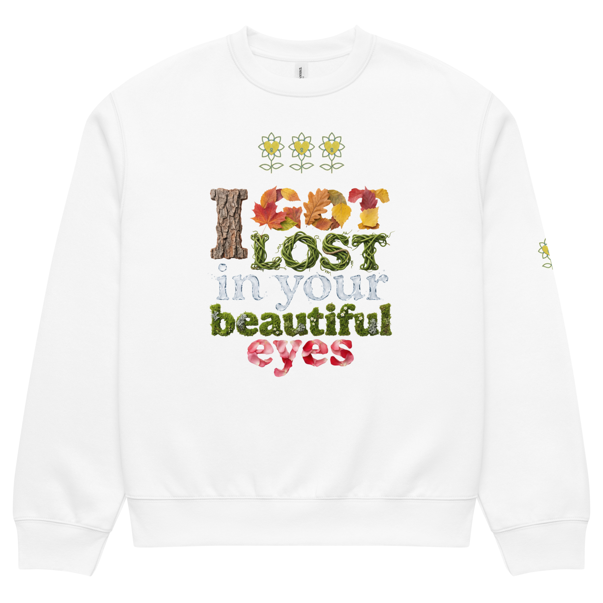 I Got Lost Oversized heavyweight sweatshirt - Alivwood