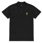 MoonFlower Premium pique polo shirt - Alivwood