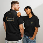 SausageDog Premium pique polo shirt - Alivwood