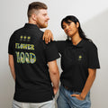 FlowerMood Premium pique polo shirt - Alivwood