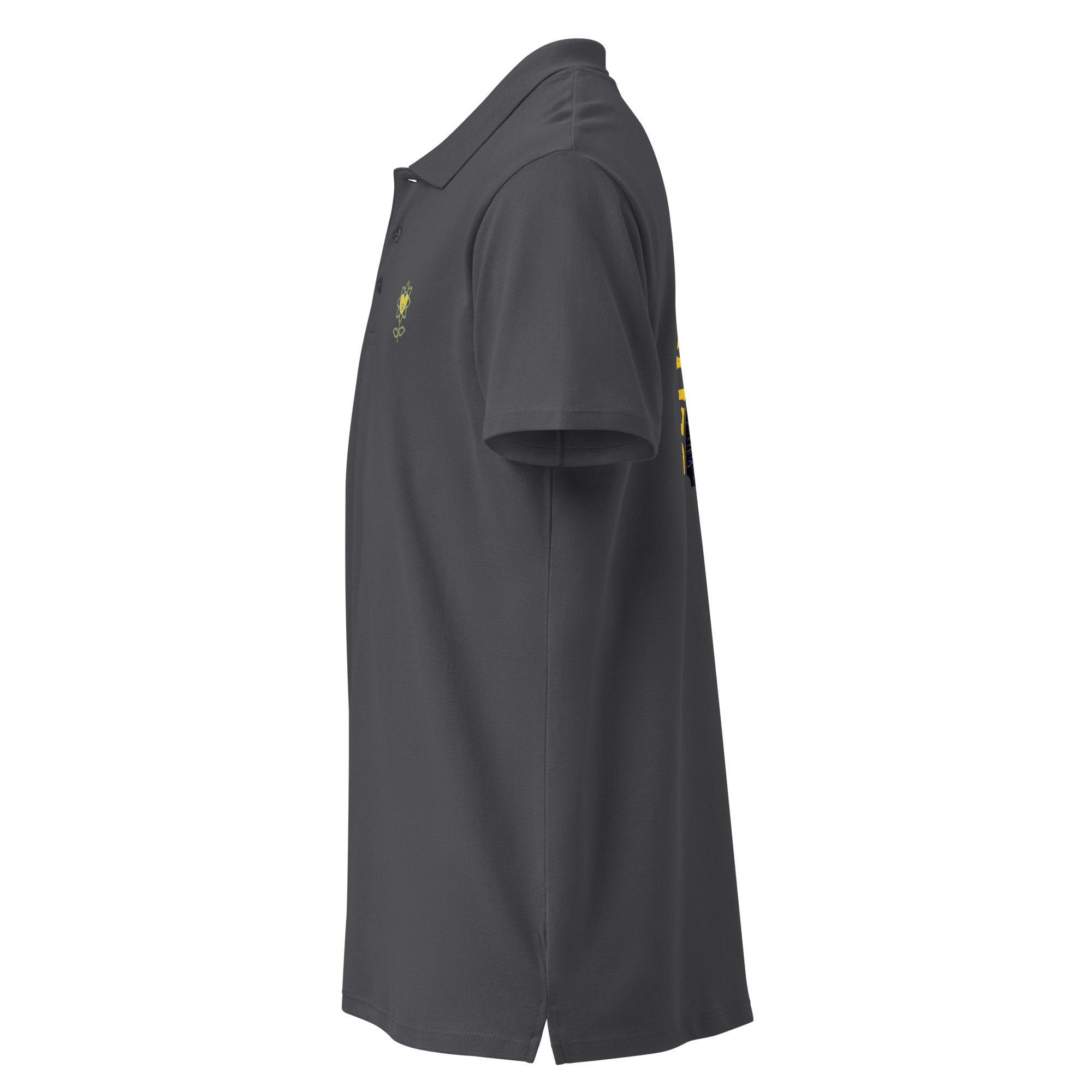 MoonFlower Premium pique polo shirt - Alivwood