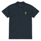 MoonFlower Premium pique polo shirt - Alivwood