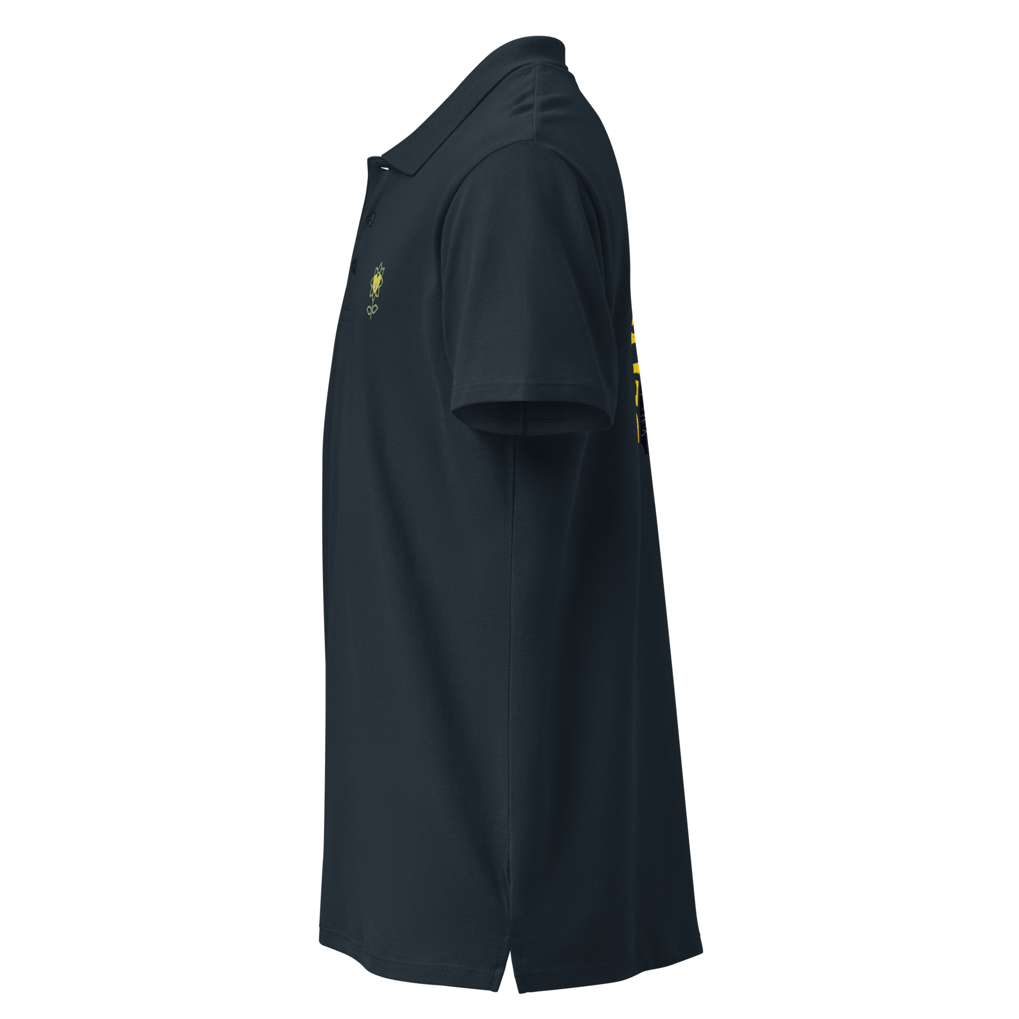 MoonFlower Premium pique polo shirt - Alivwood
