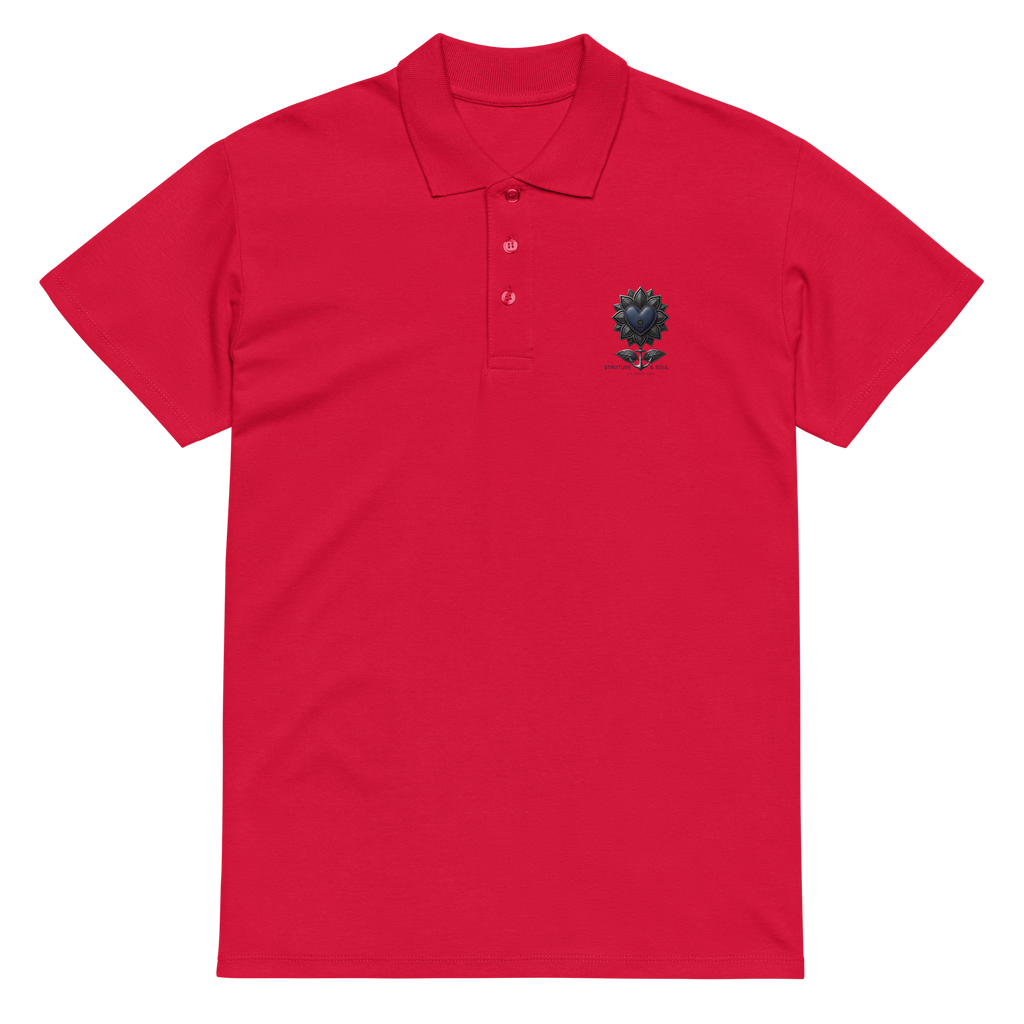 Structure and Soul Premium pique polo shirt - Alivwood