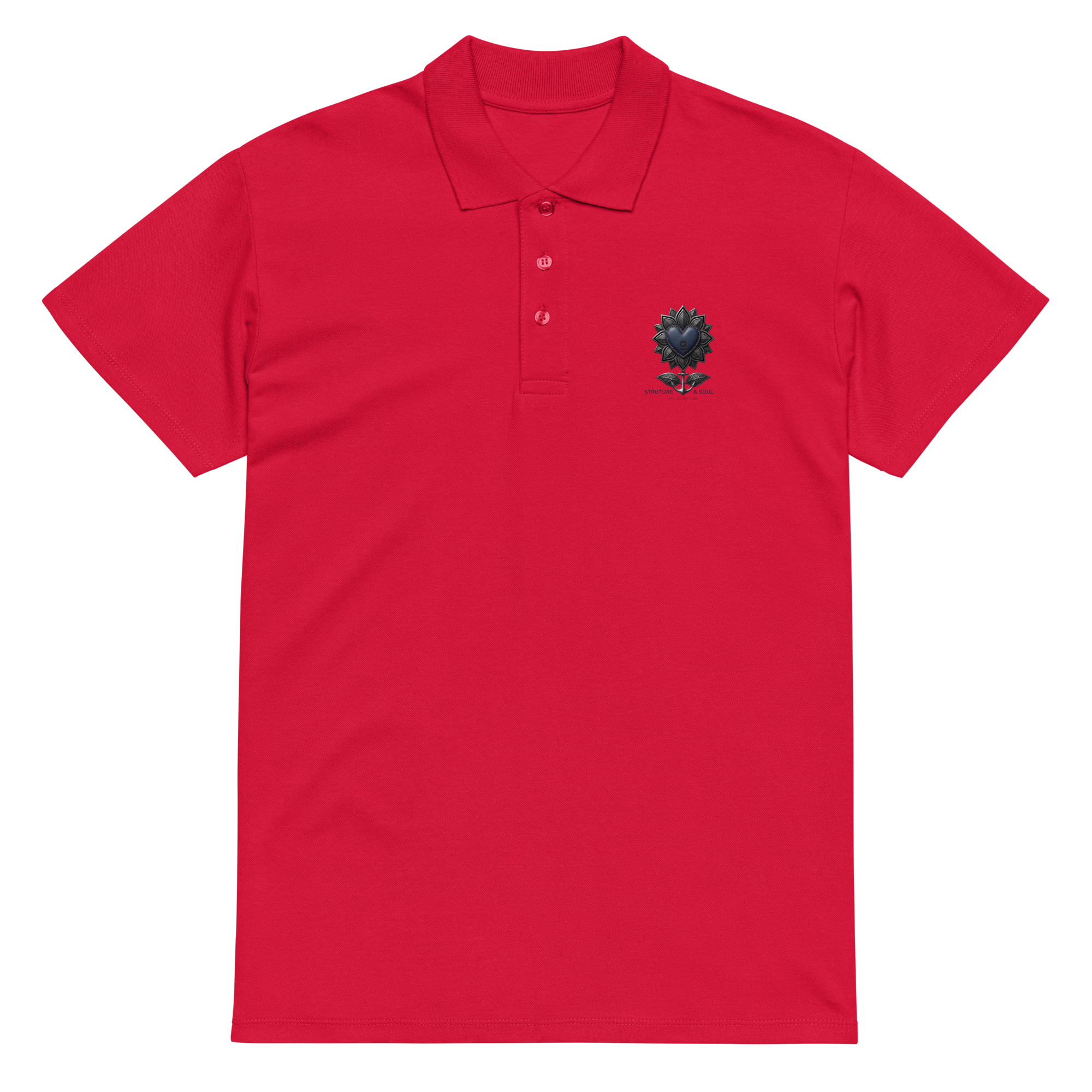 Structure and Soul Premium pique polo shirt - Alivwood