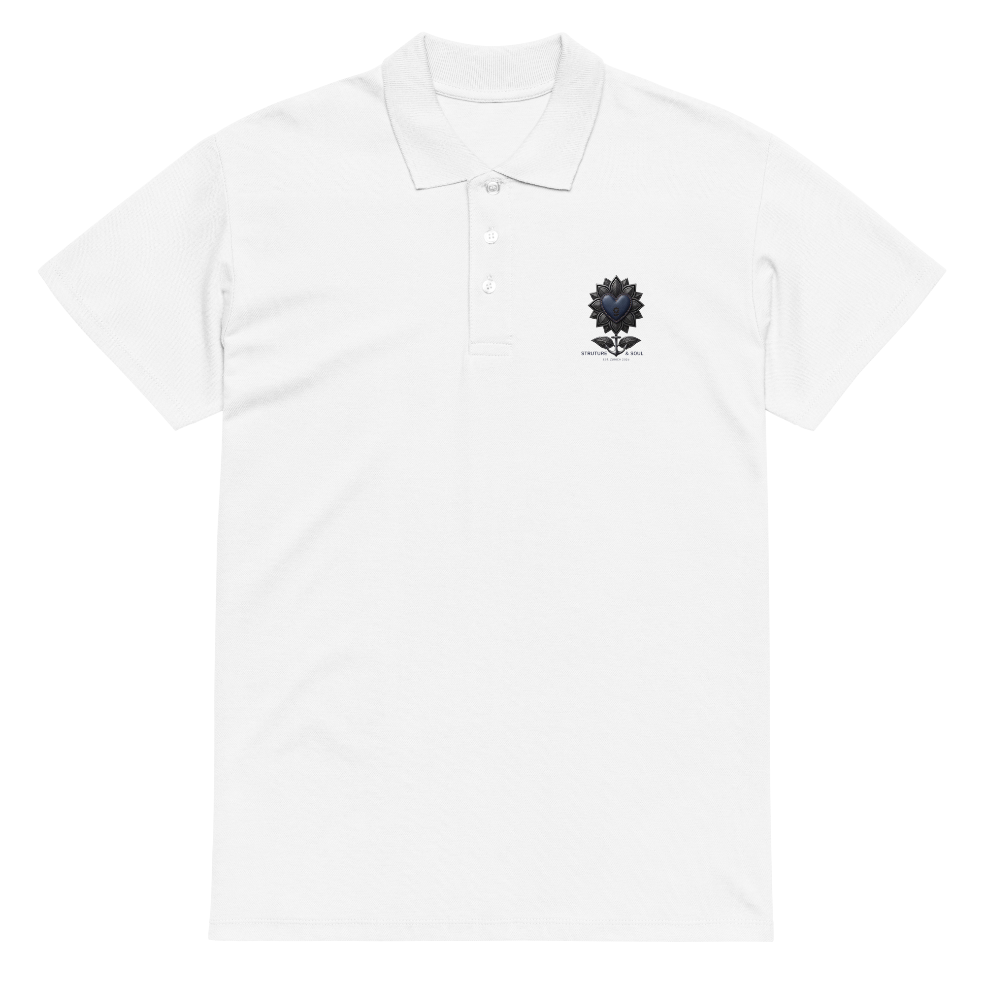 Structure and Soul Premium pique polo shirt - Alivwood