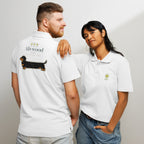 SausageDog Premium pique polo shirt - Alivwood