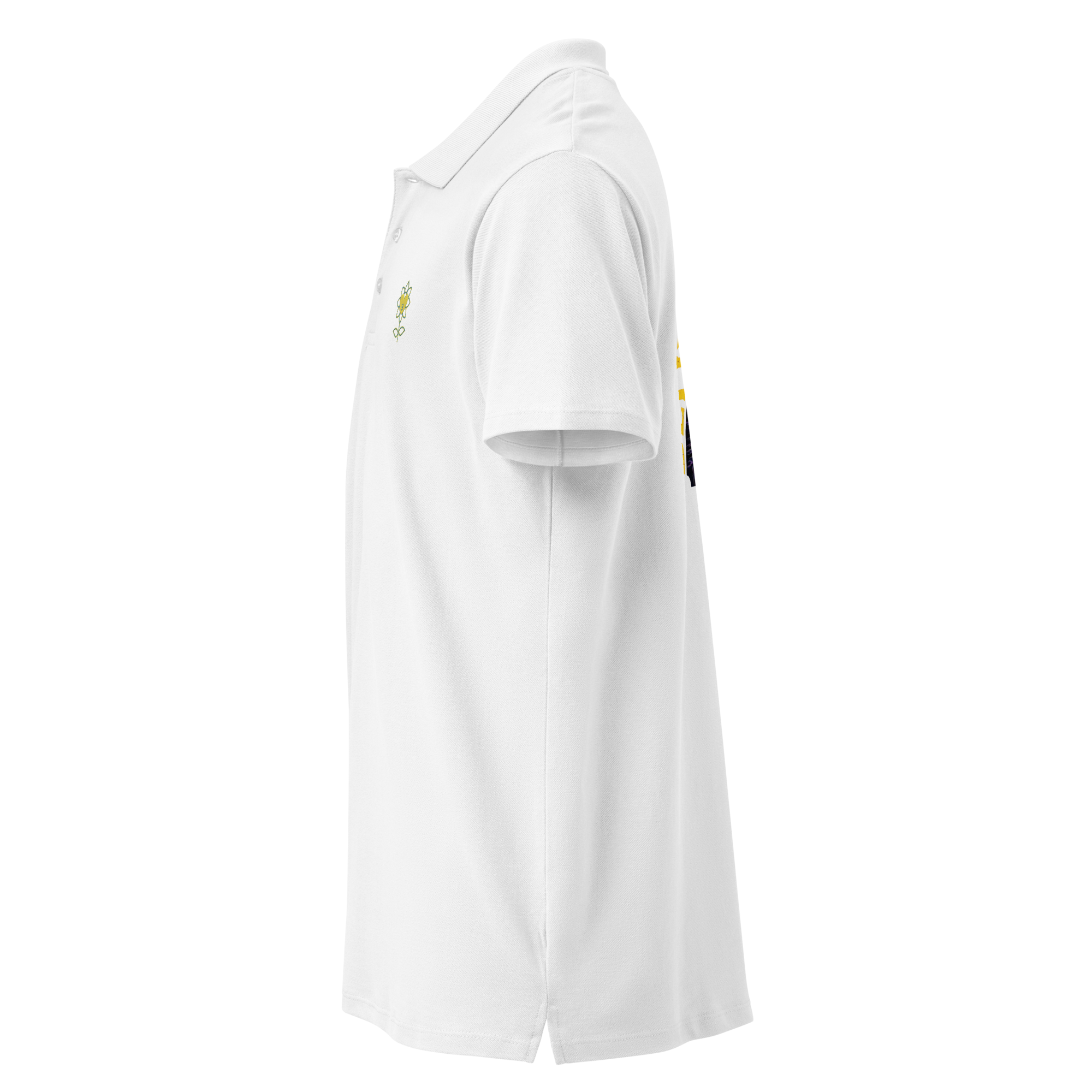 MoonFlower Premium pique polo shirt - Alivwood