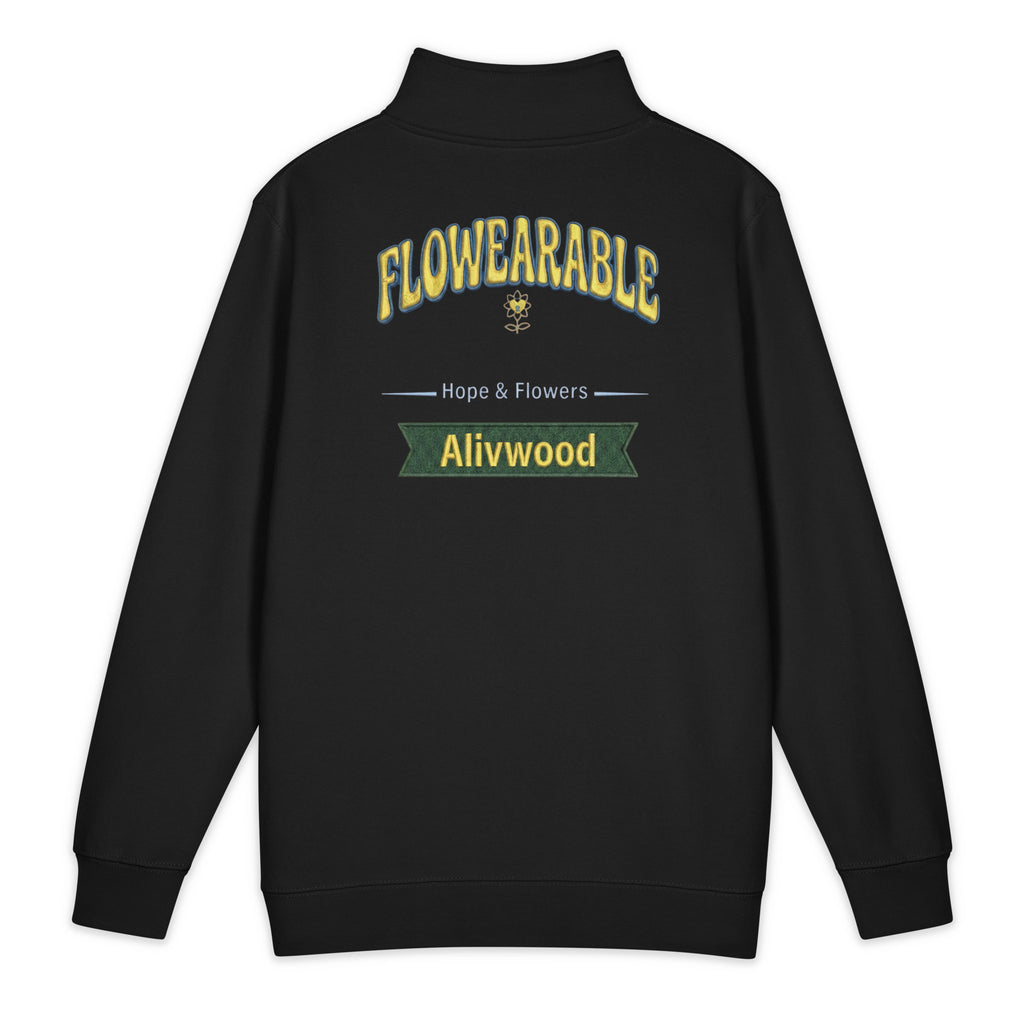 Flowerable Lane Seven LS14014 Premium 1/4 Zip Sweatshirt - Alivwood