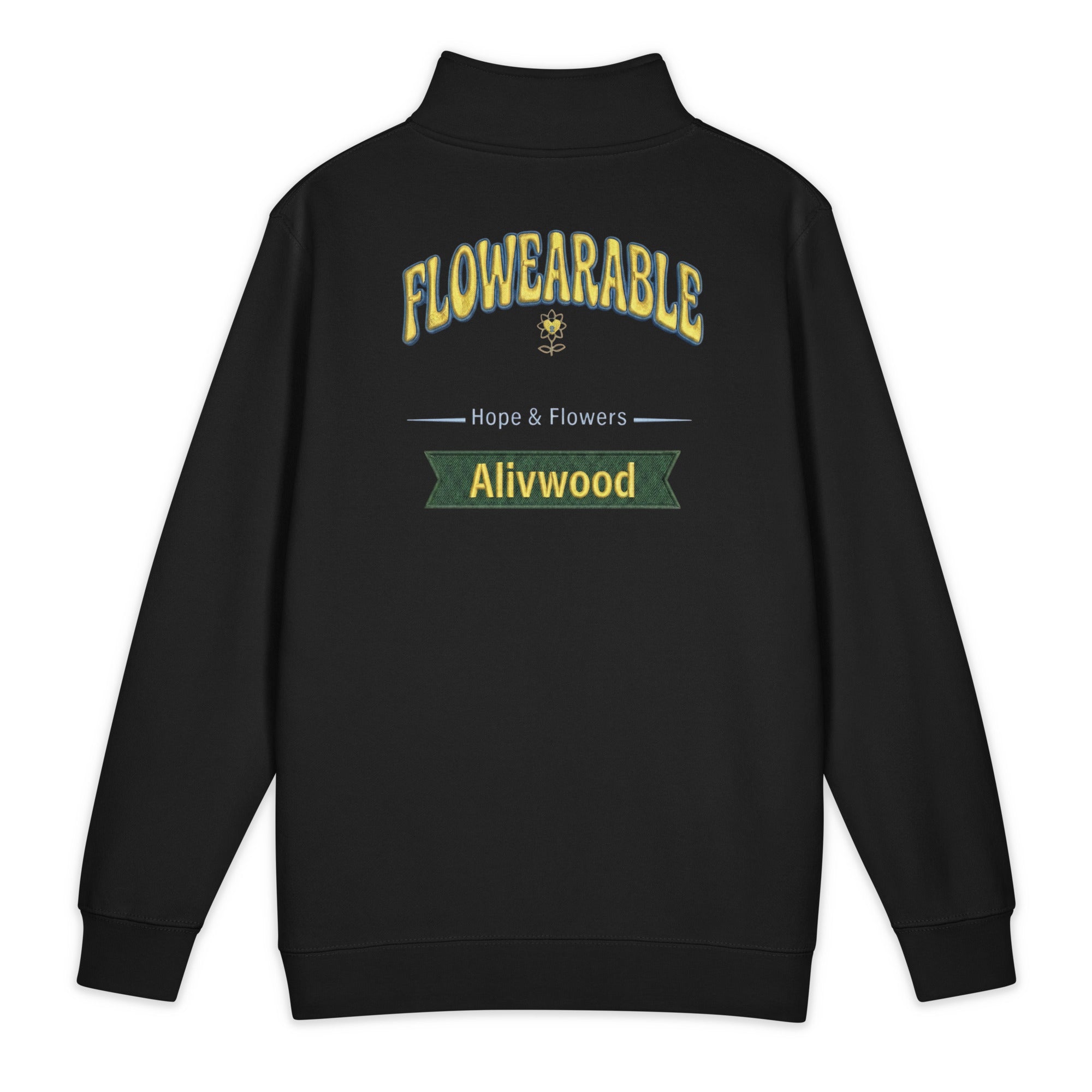 Flowerable Lane Seven LS14014 Premium 1/4 Zip Sweatshirt - Alivwood