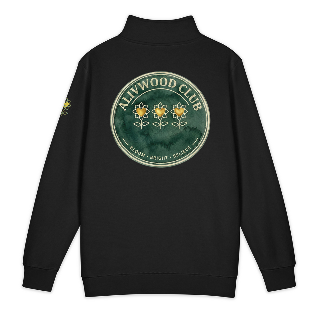 Alivwood Club Lane Seven LS14014 Premium 1/4 Zip Sweatshirt - Alivwood