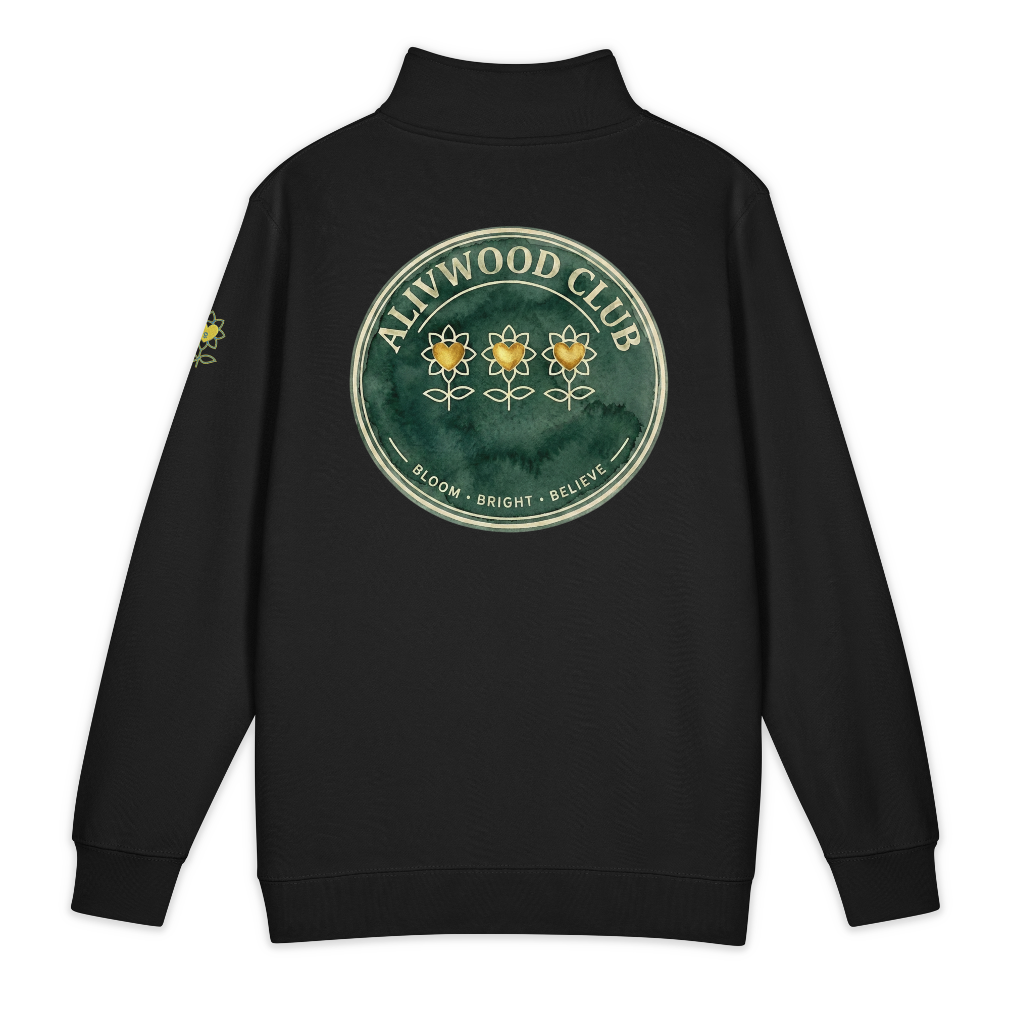 Alivwood Club Lane Seven LS14014 Premium 1/4 Zip Sweatshirt - Alivwood