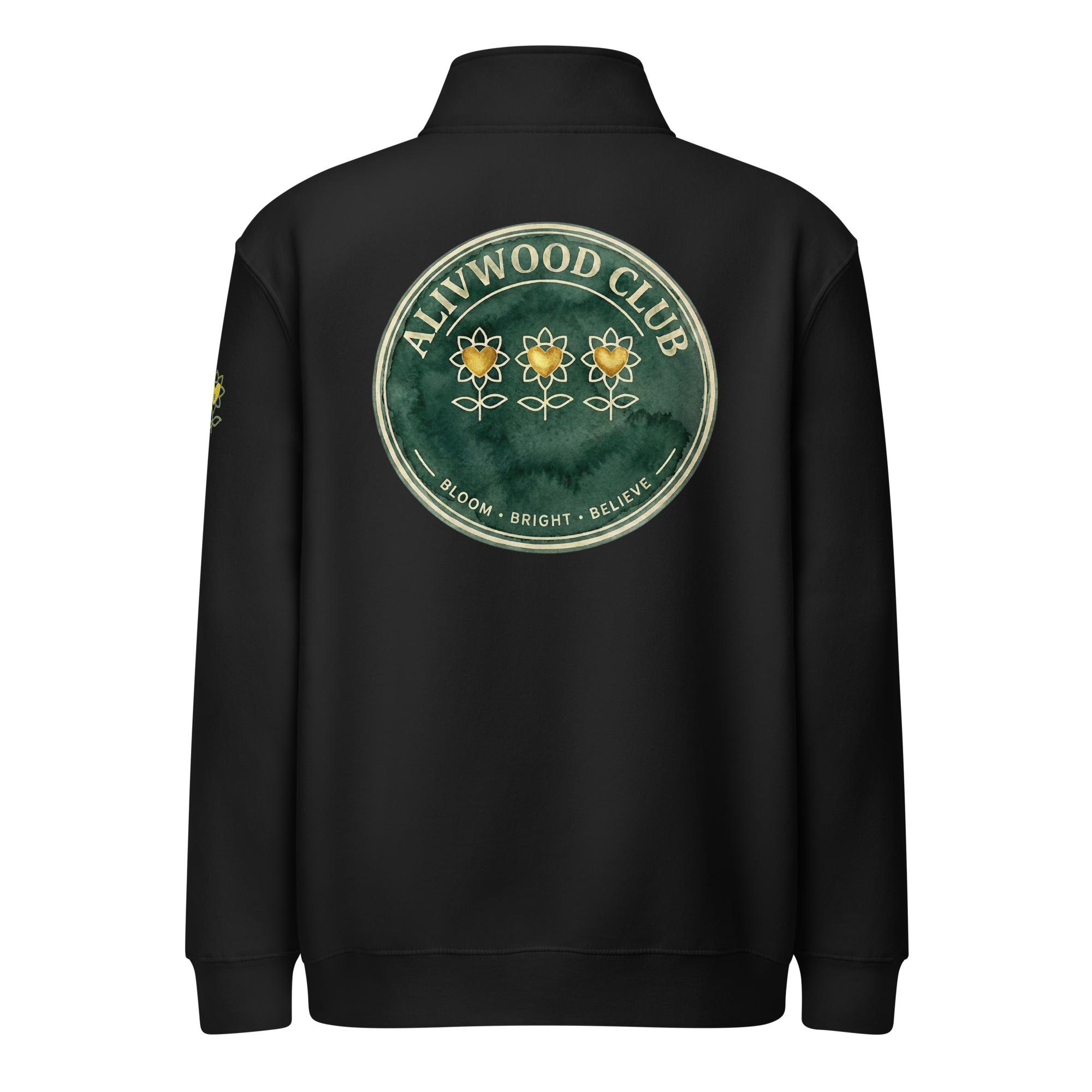 Alivwood Club Lane Seven LS14014 Premium 1/4 Zip Sweatshirt - Alivwood