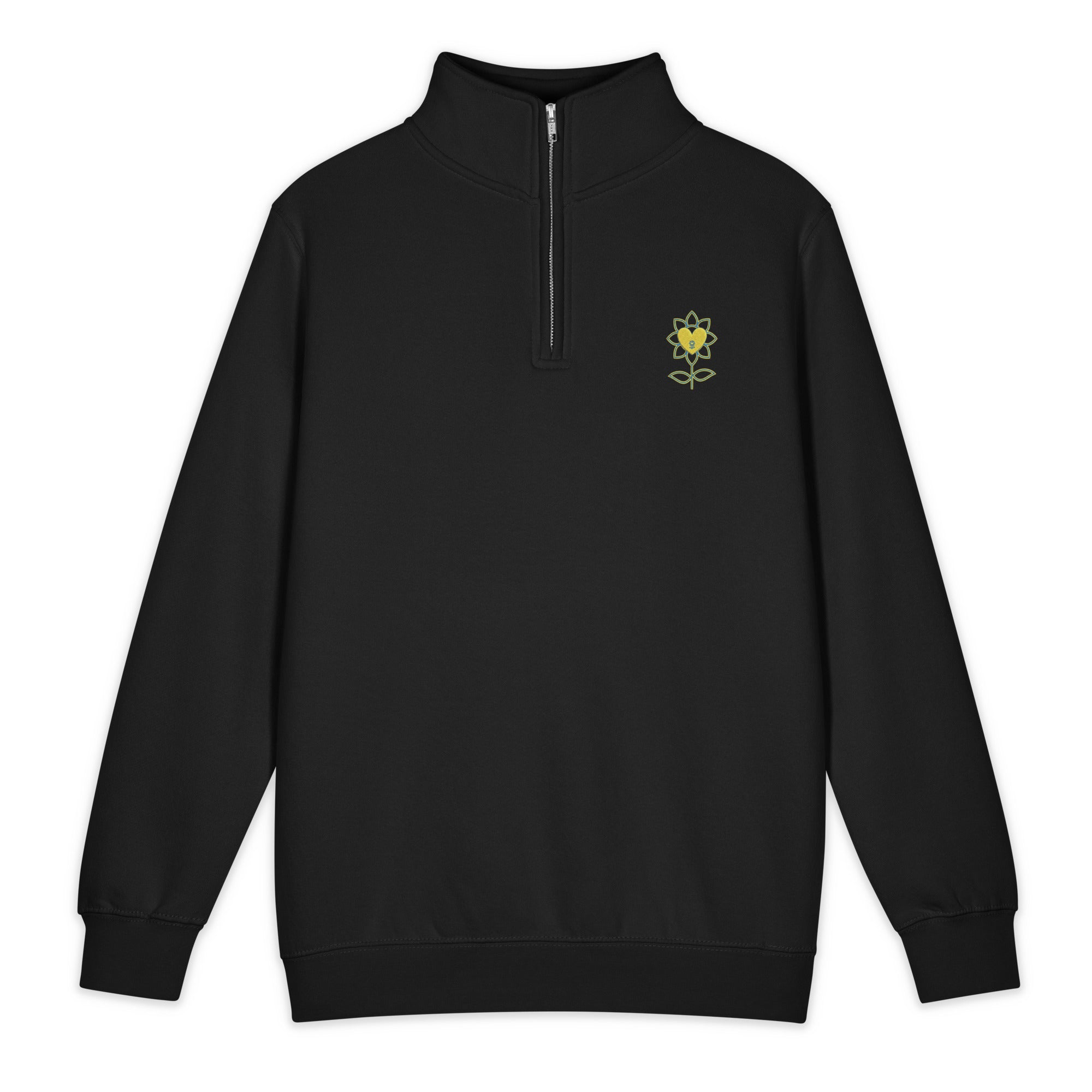 FlowerMood Lane Seven LS14014 Premium 1/4 Zip Sweatshirt - Alivwood