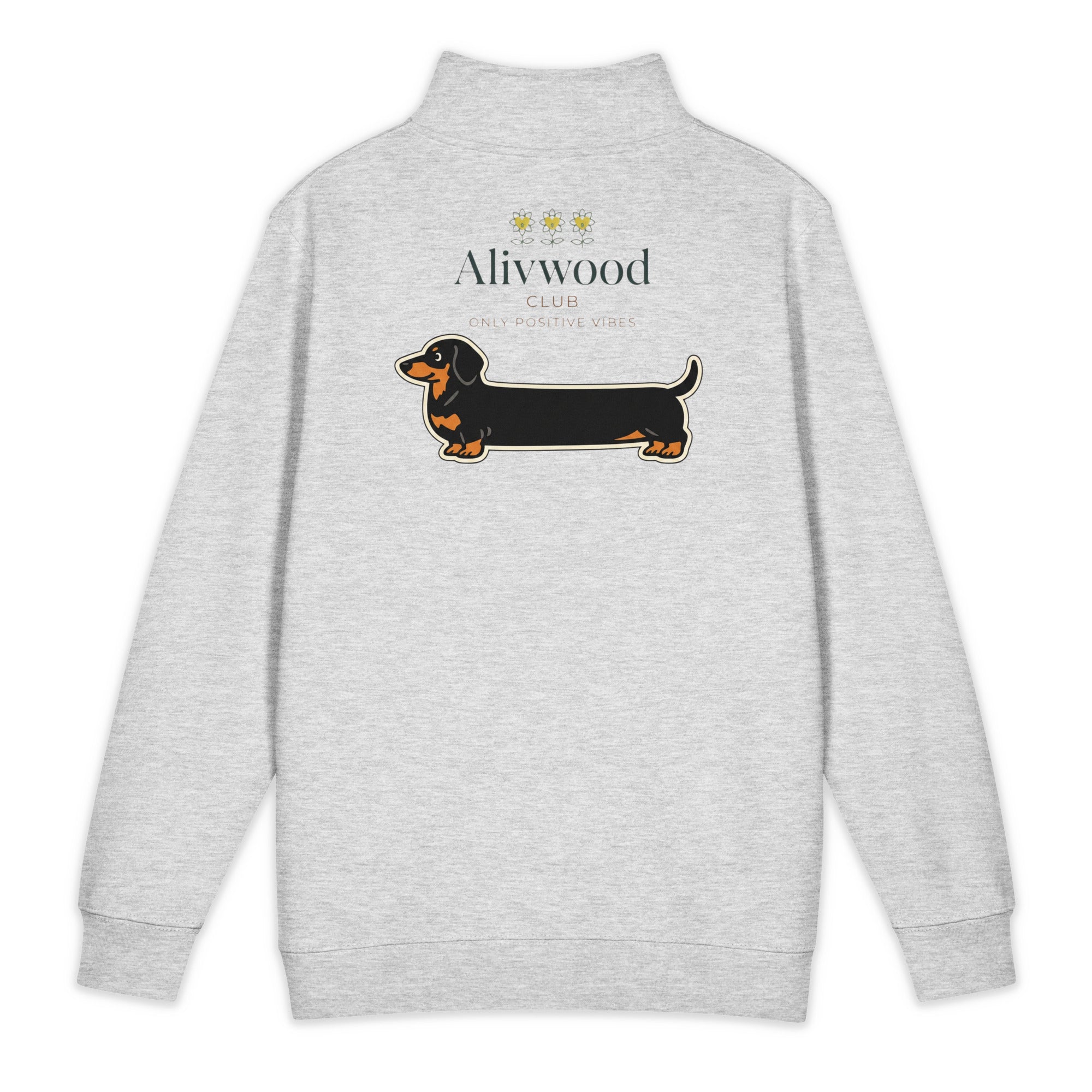 SausageDog Lane Seven LS14014 Premium 1/4 Zip Sweatshirt - Alivwood