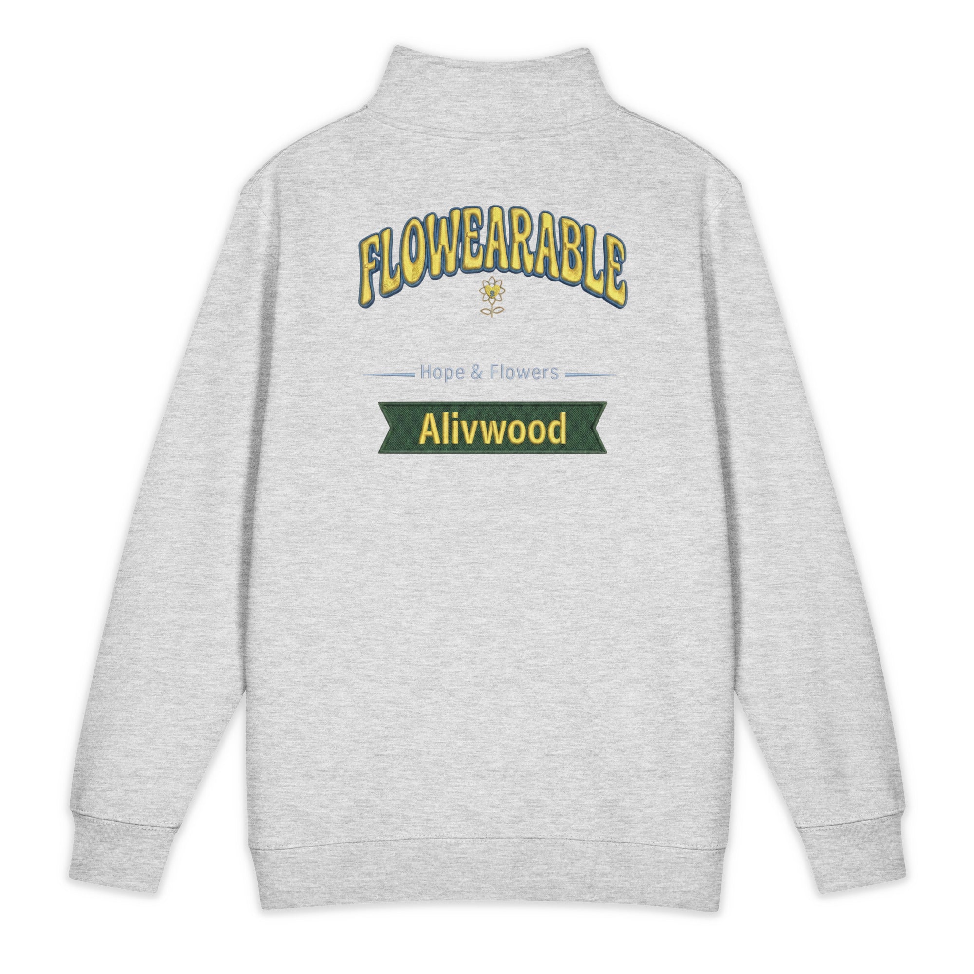 Flowerable Lane Seven LS14014 Premium 1/4 Zip Sweatshirt - Alivwood