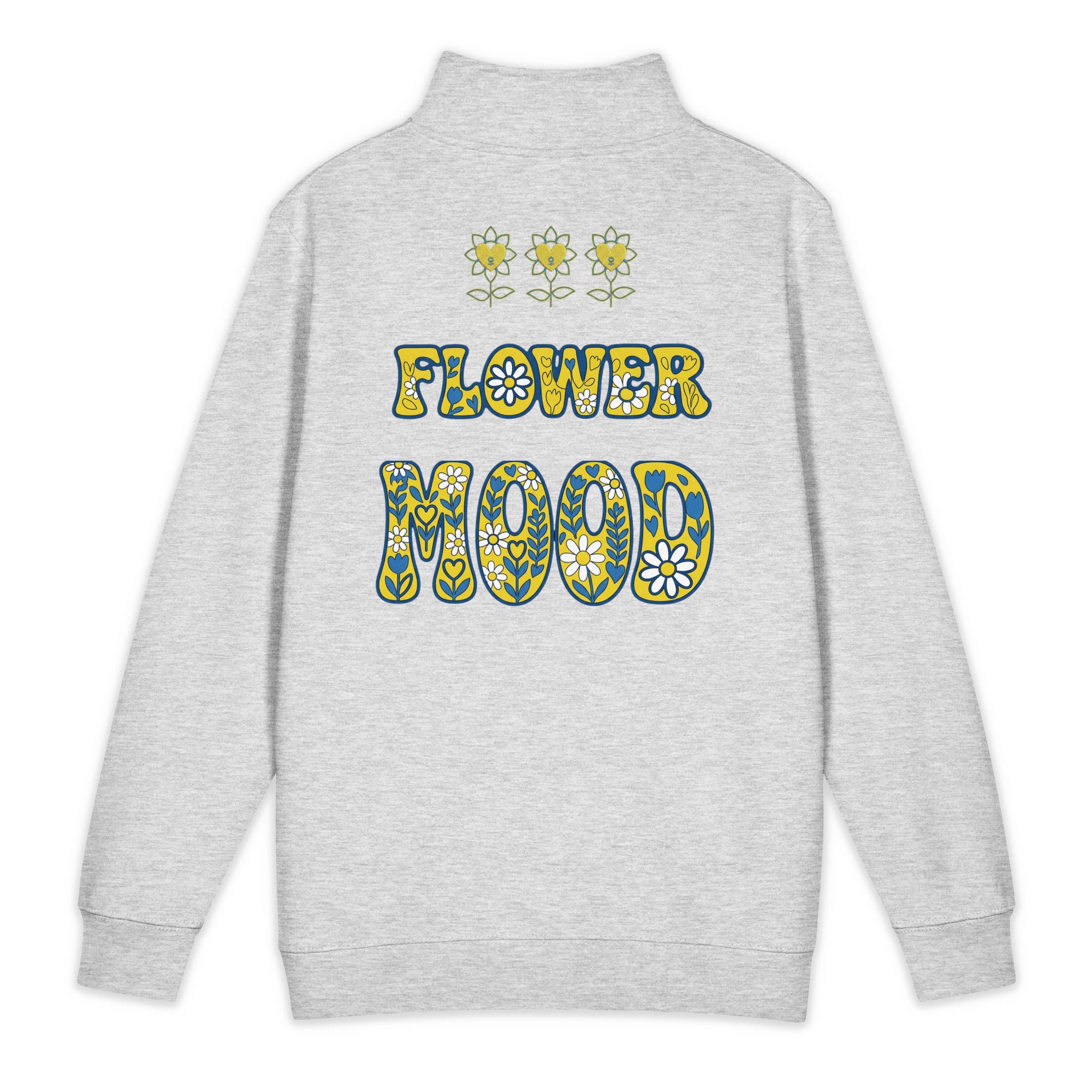 FlowerMood Lane Seven LS14014 Premium 1/4 Zip Sweatshirt - Alivwood