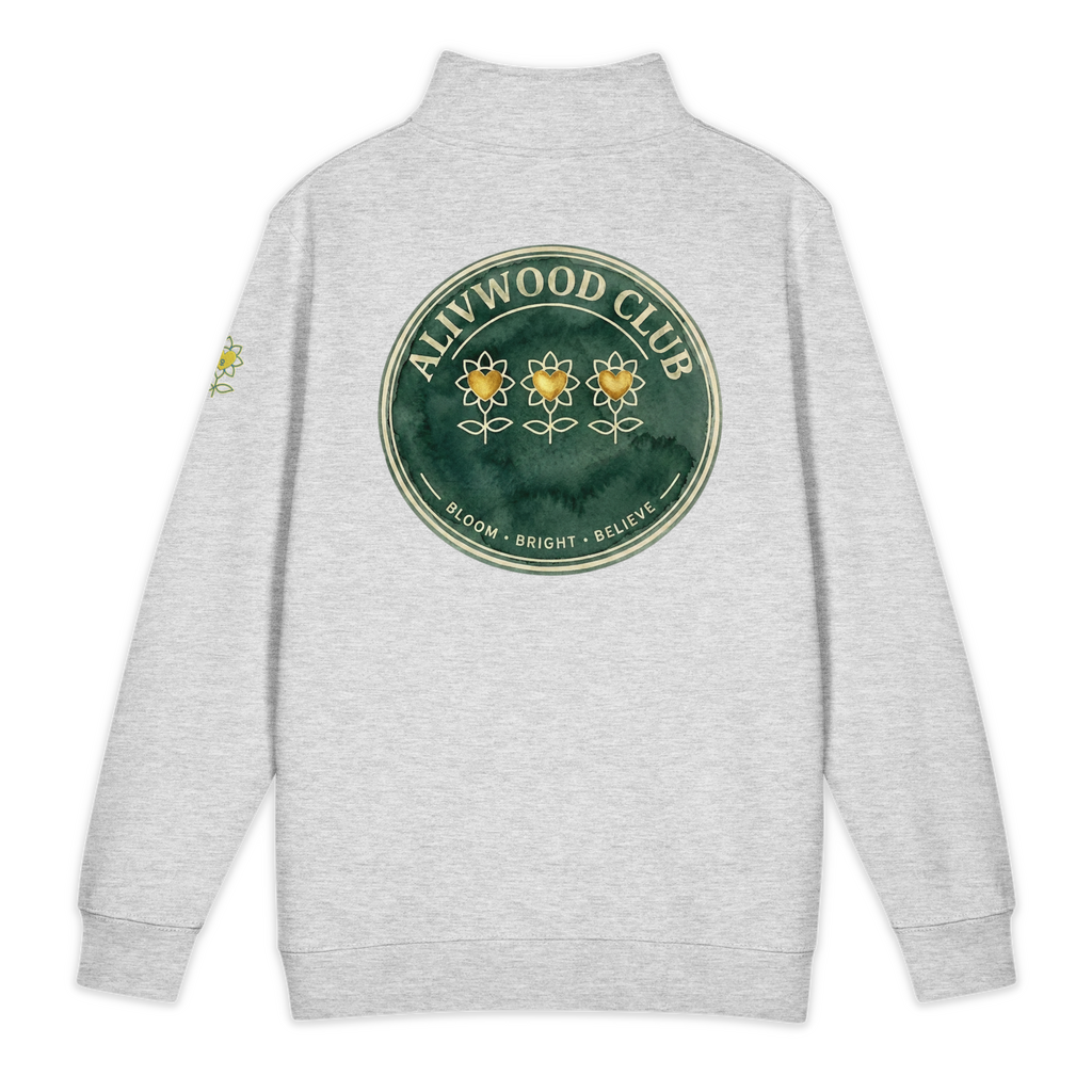 Alivwood Club Lane Seven LS14014 Premium 1/4 Zip Sweatshirt - Alivwood