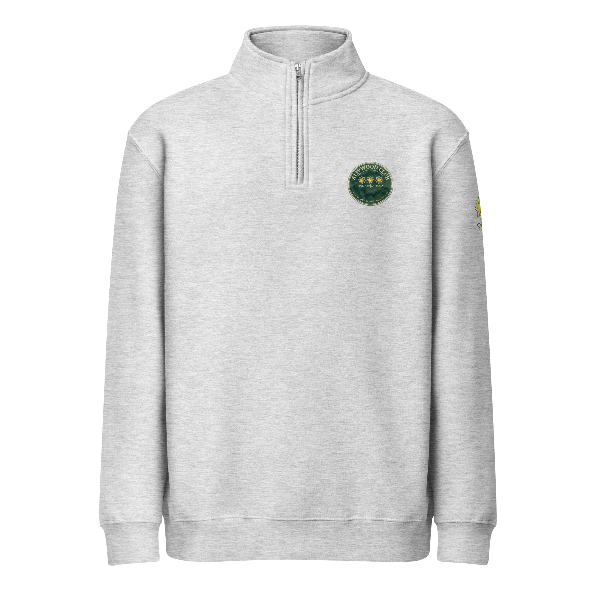 Alivwood Club Lane Seven LS14014 Premium 1/4 Zip Sweatshirt - Alivwood