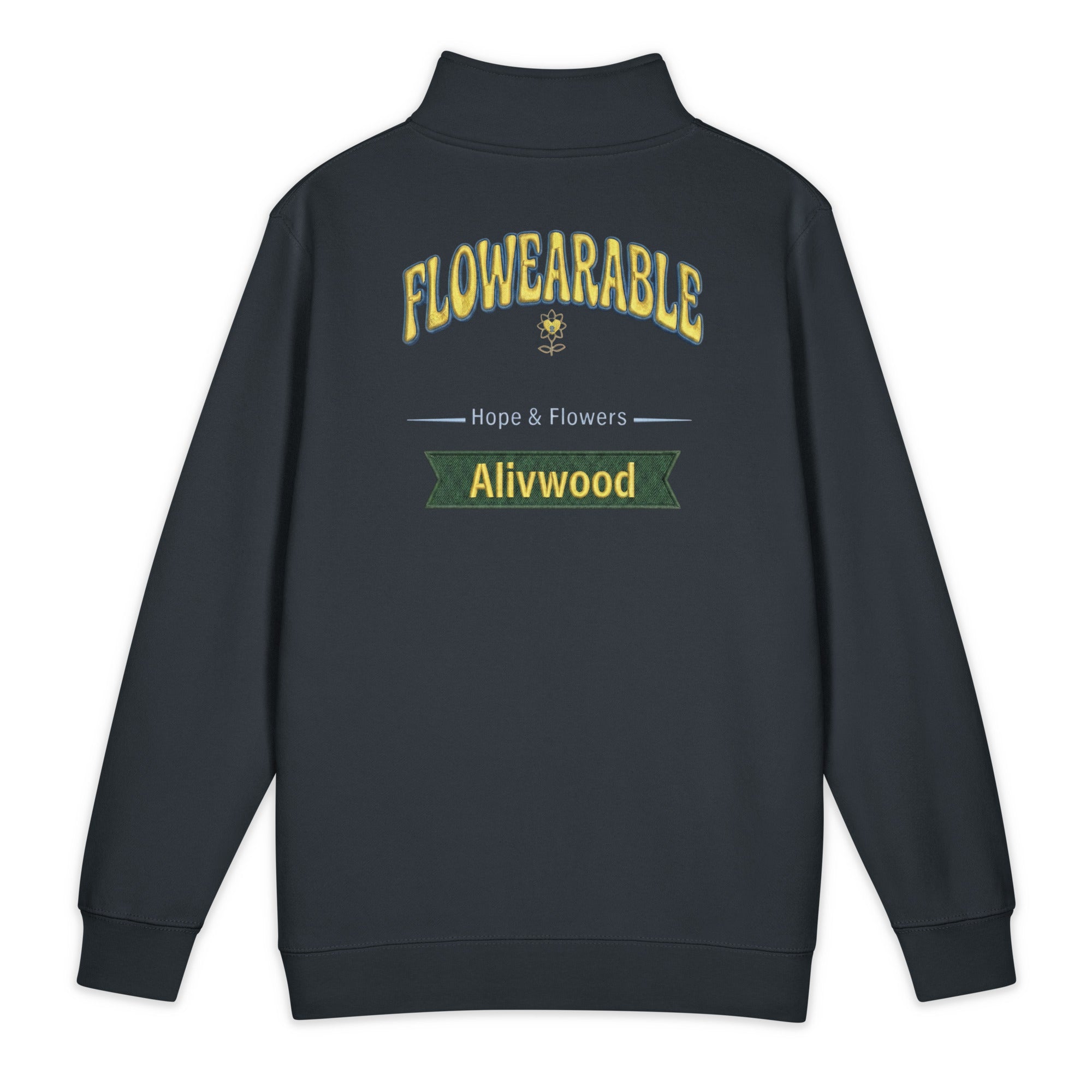 Flowerable Lane Seven LS14014 Premium 1/4 Zip Sweatshirt - Alivwood