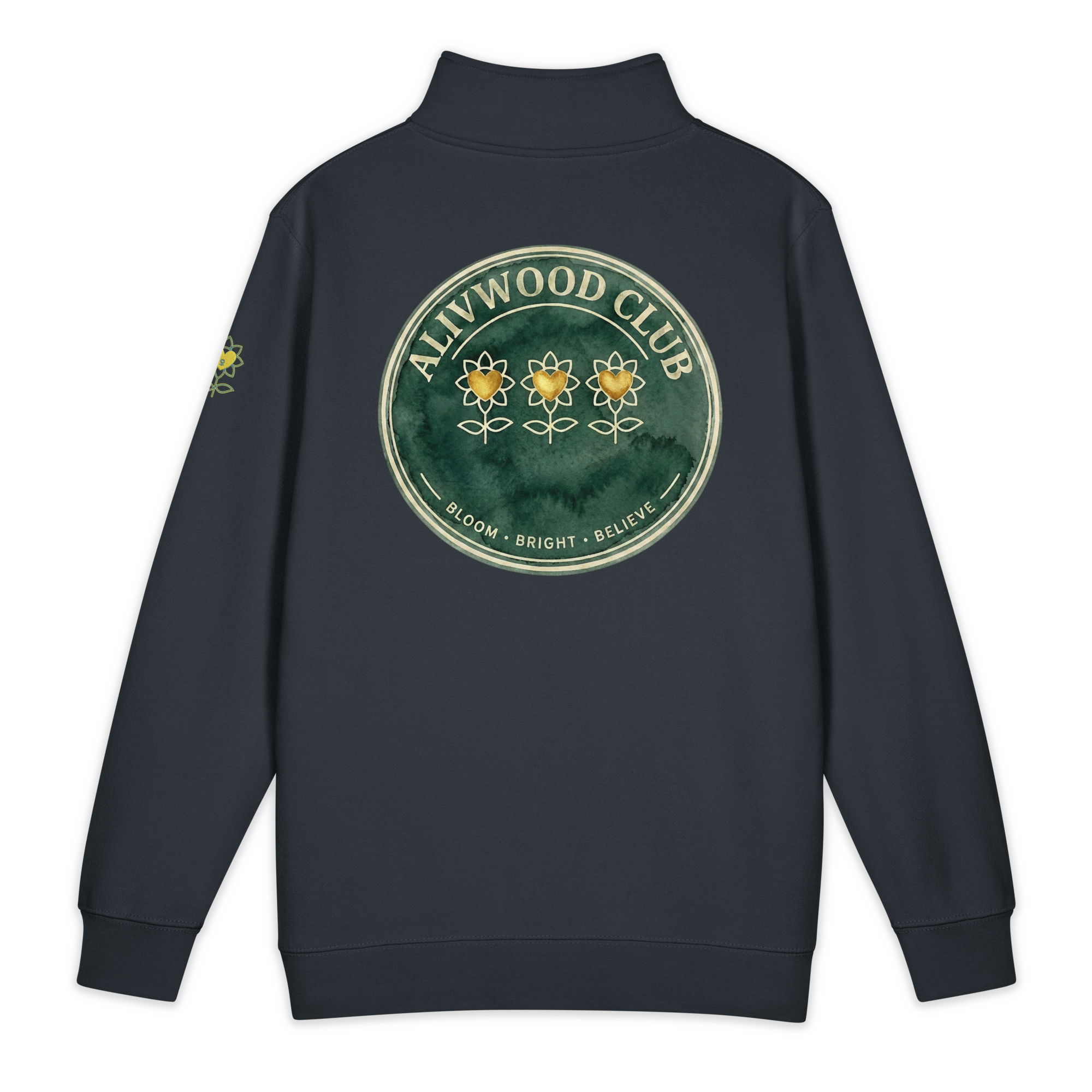 Alivwood Club Lane Seven LS14014 Premium 1/4 Zip Sweatshirt - Alivwood