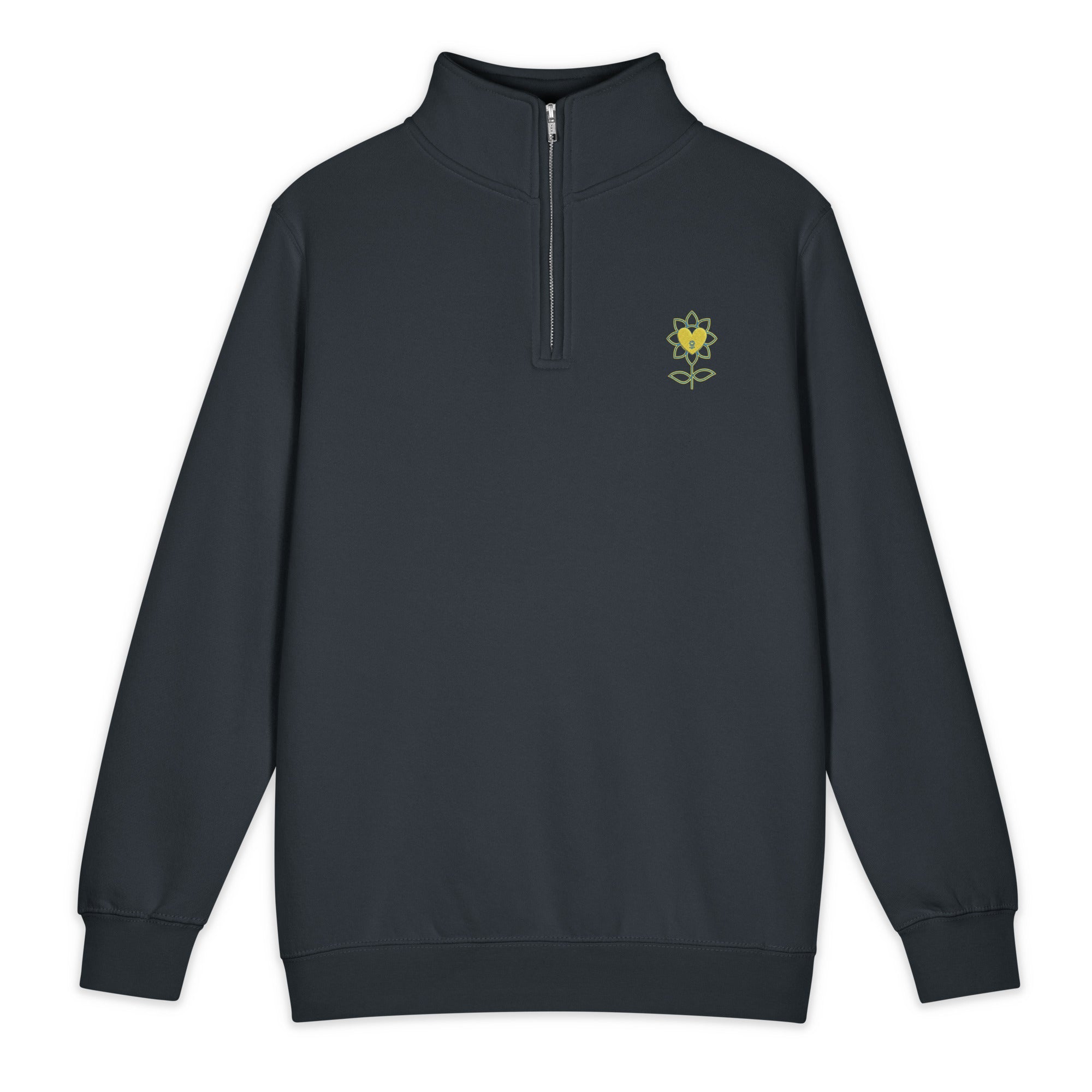 FlowerMood Lane Seven LS14014 Premium 1/4 Zip Sweatshirt - Alivwood