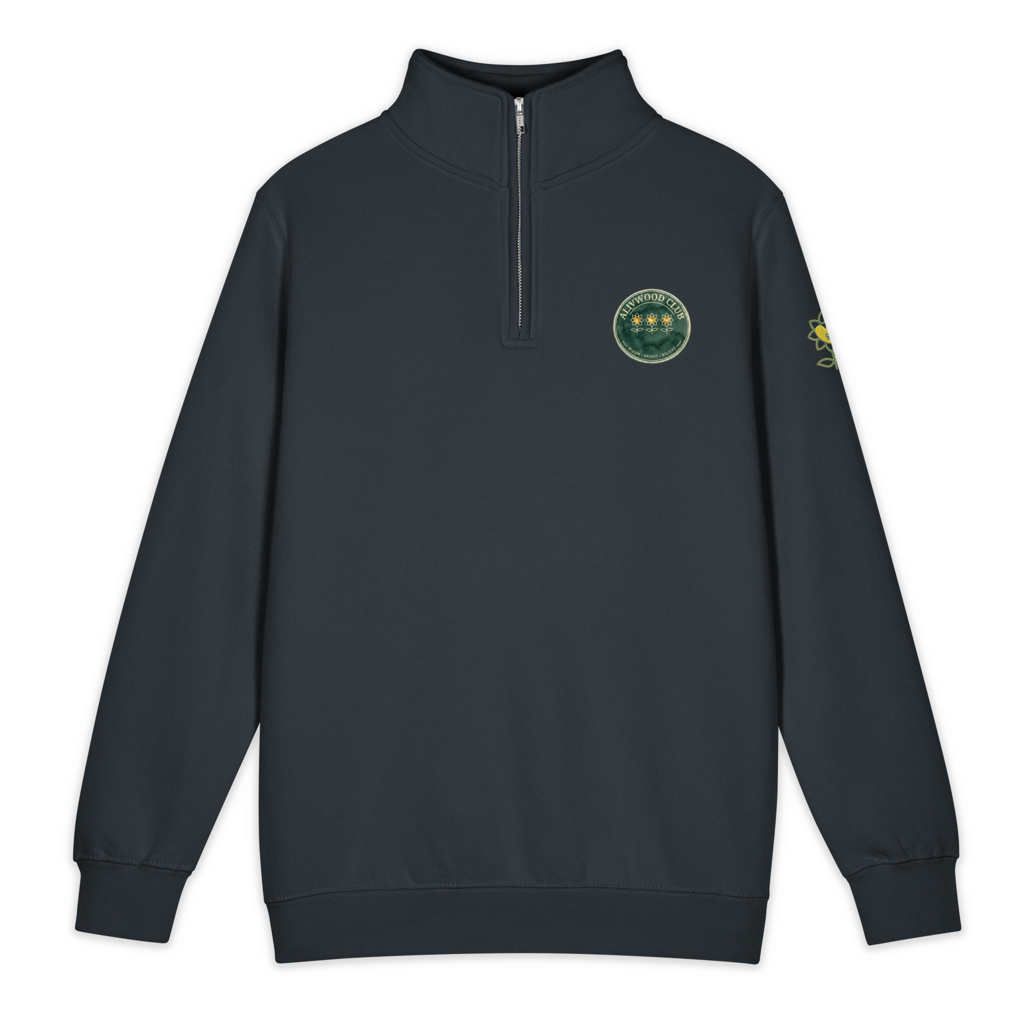 Alivwood Club Lane Seven LS14014 Premium 1/4 Zip Sweatshirt - Alivwood
