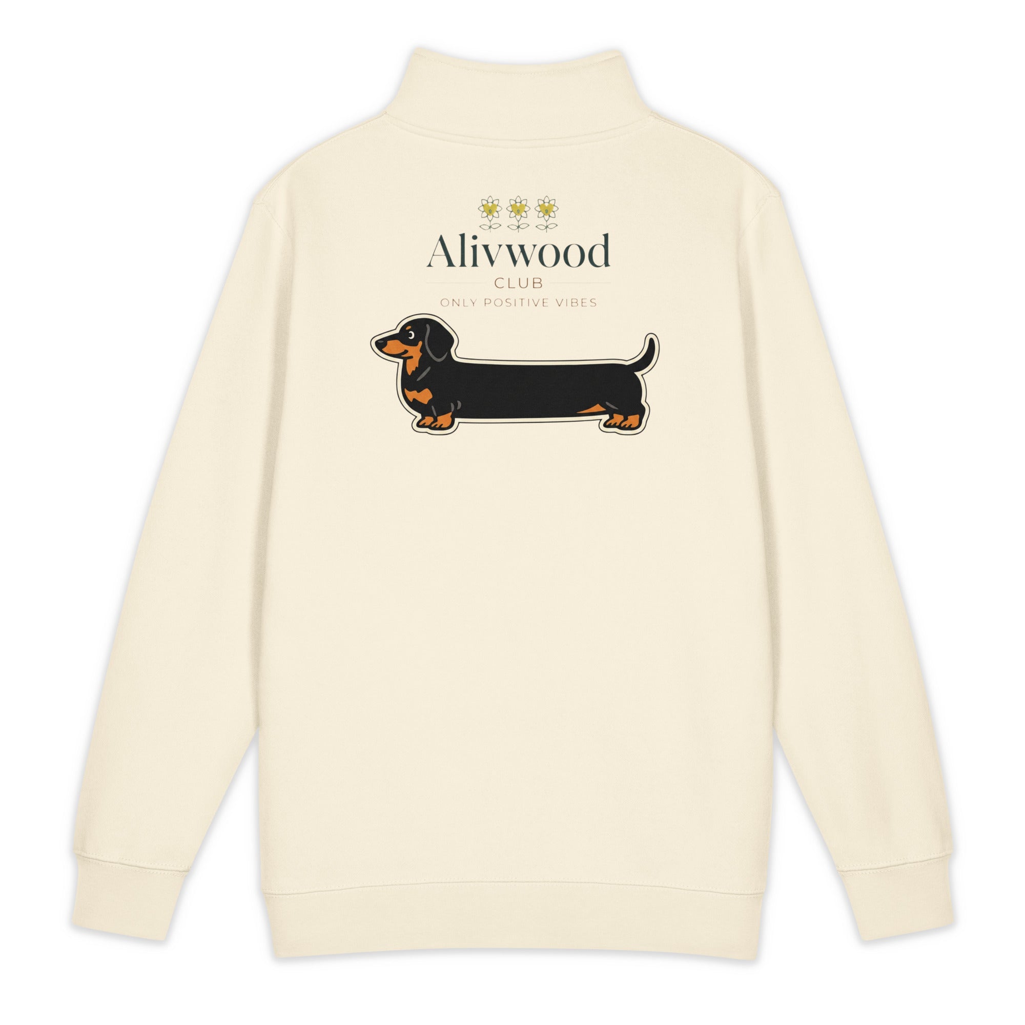 SausageDog Lane Seven LS14014 Premium 1/4 Zip Sweatshirt - Alivwood