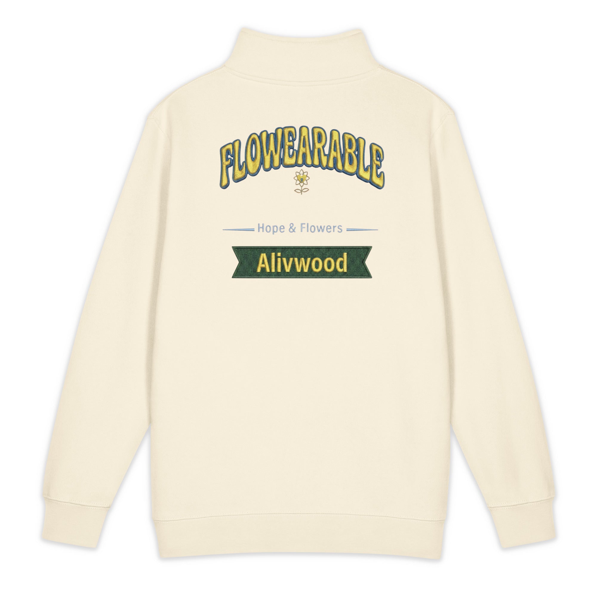 Flowerable Lane Seven LS14014 Premium 1/4 Zip Sweatshirt - Alivwood