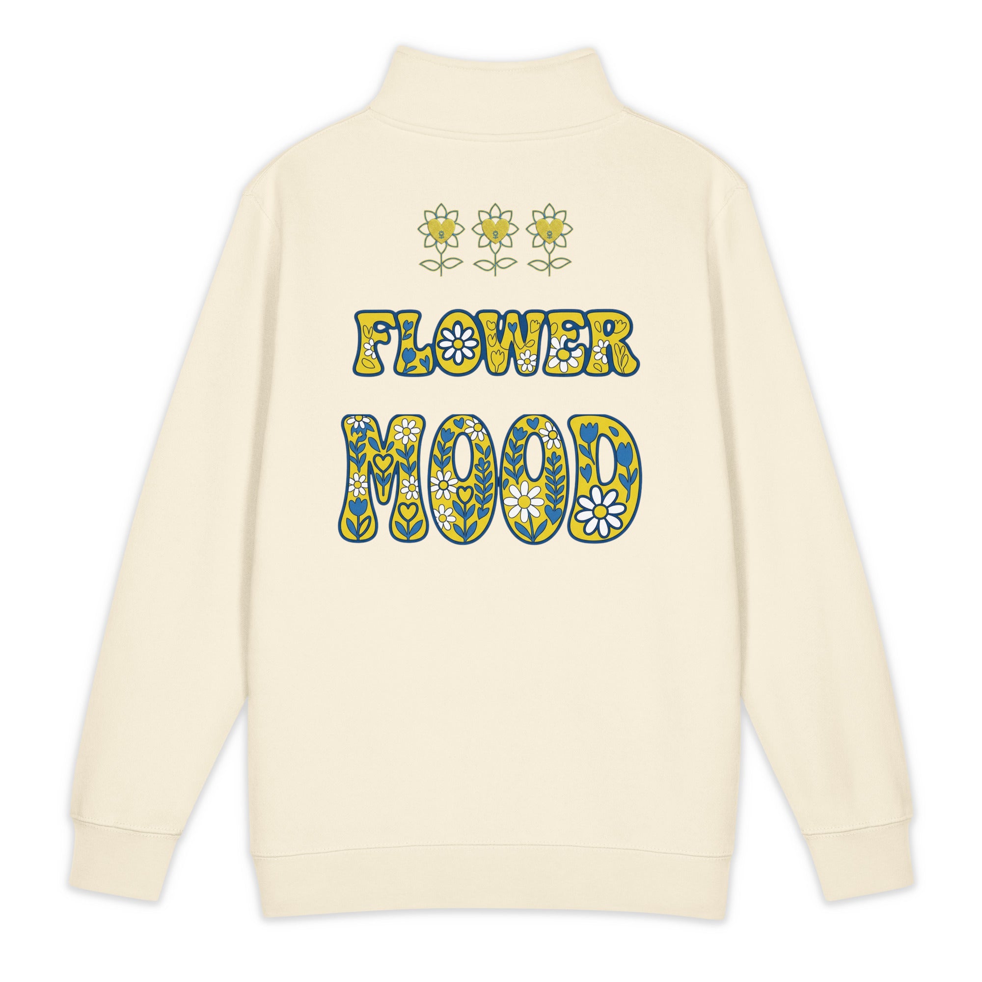 FlowerMood Lane Seven LS14014 Premium 1/4 Zip Sweatshirt - Alivwood