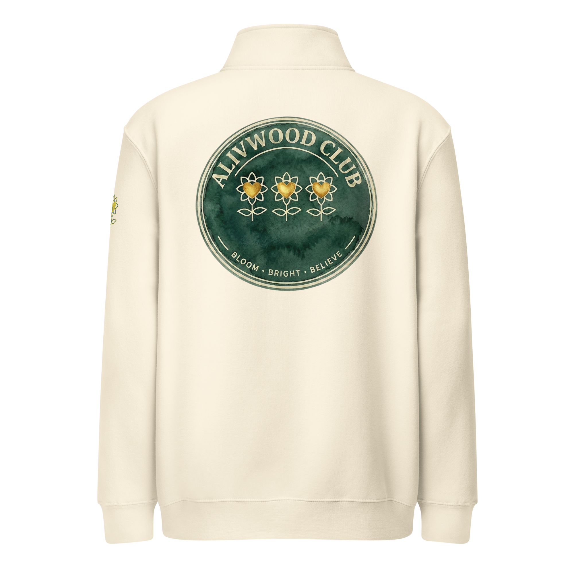 Alivwood Club Lane Seven LS14014 Premium 1/4 Zip Sweatshirt - Alivwood