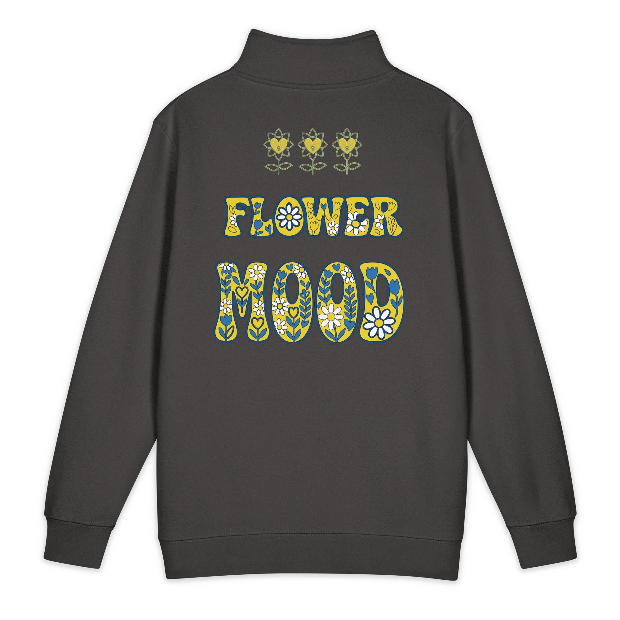 FlowerMood Lane Seven LS14014 Premium 1/4 Zip Sweatshirt - Alivwood