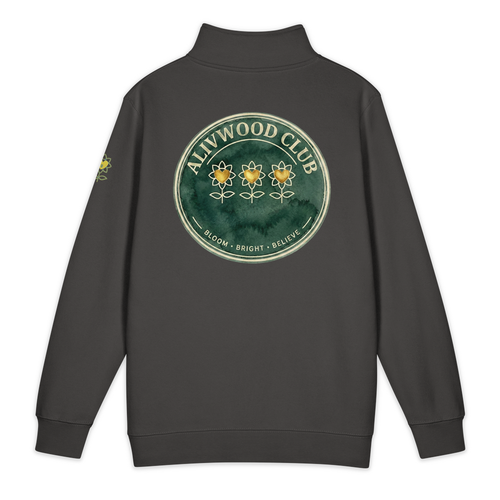 Alivwood Club Lane Seven LS14014 Premium 1/4 Zip Sweatshirt - Alivwood