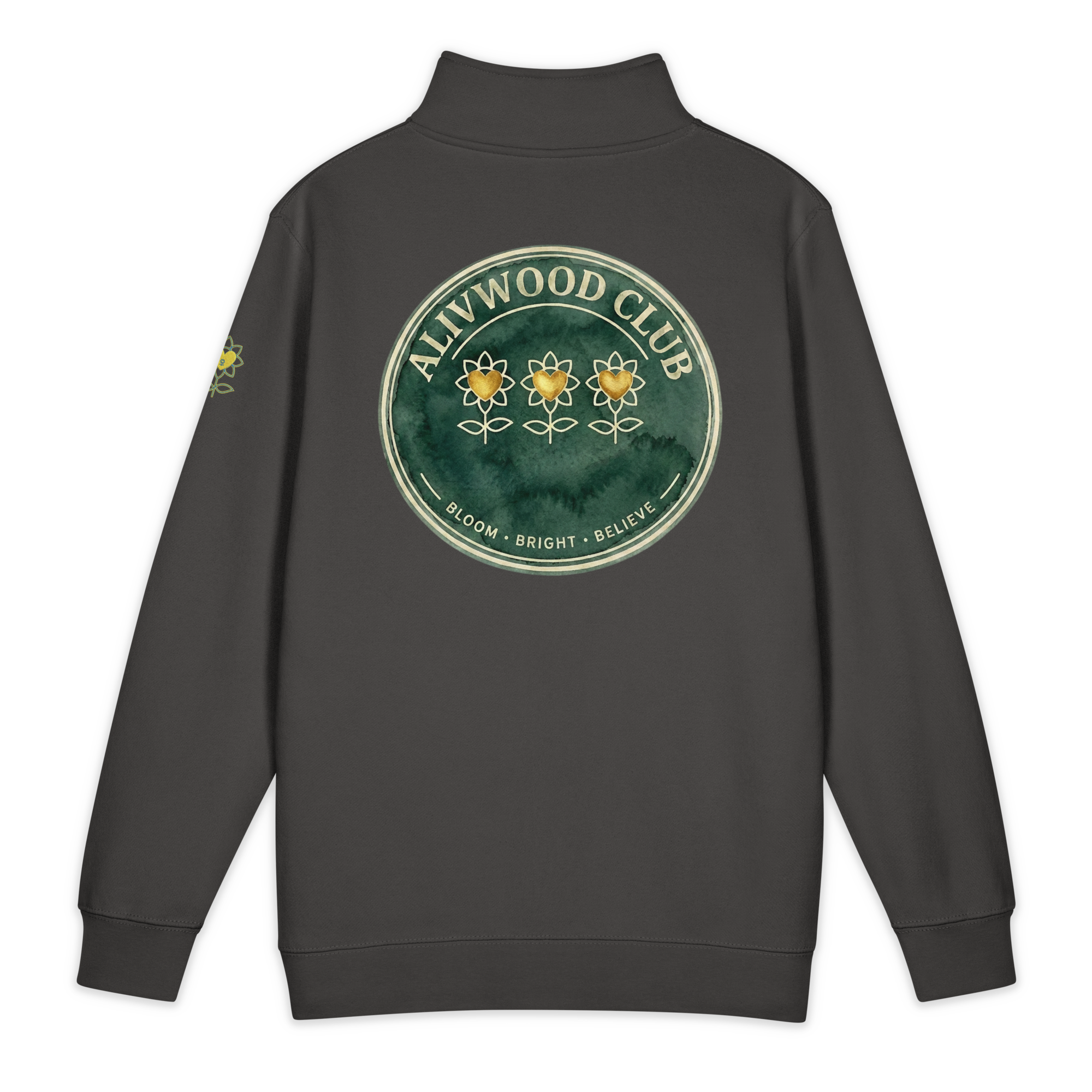 Alivwood Club Lane Seven LS14014 Premium 1/4 Zip Sweatshirt - Alivwood