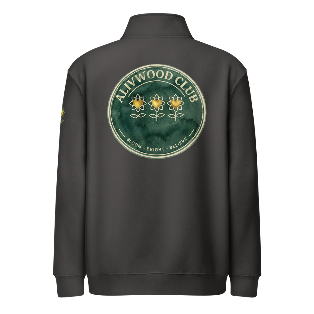 Alivwood Club Lane Seven LS14014 Premium 1/4 Zip Sweatshirt - Alivwood