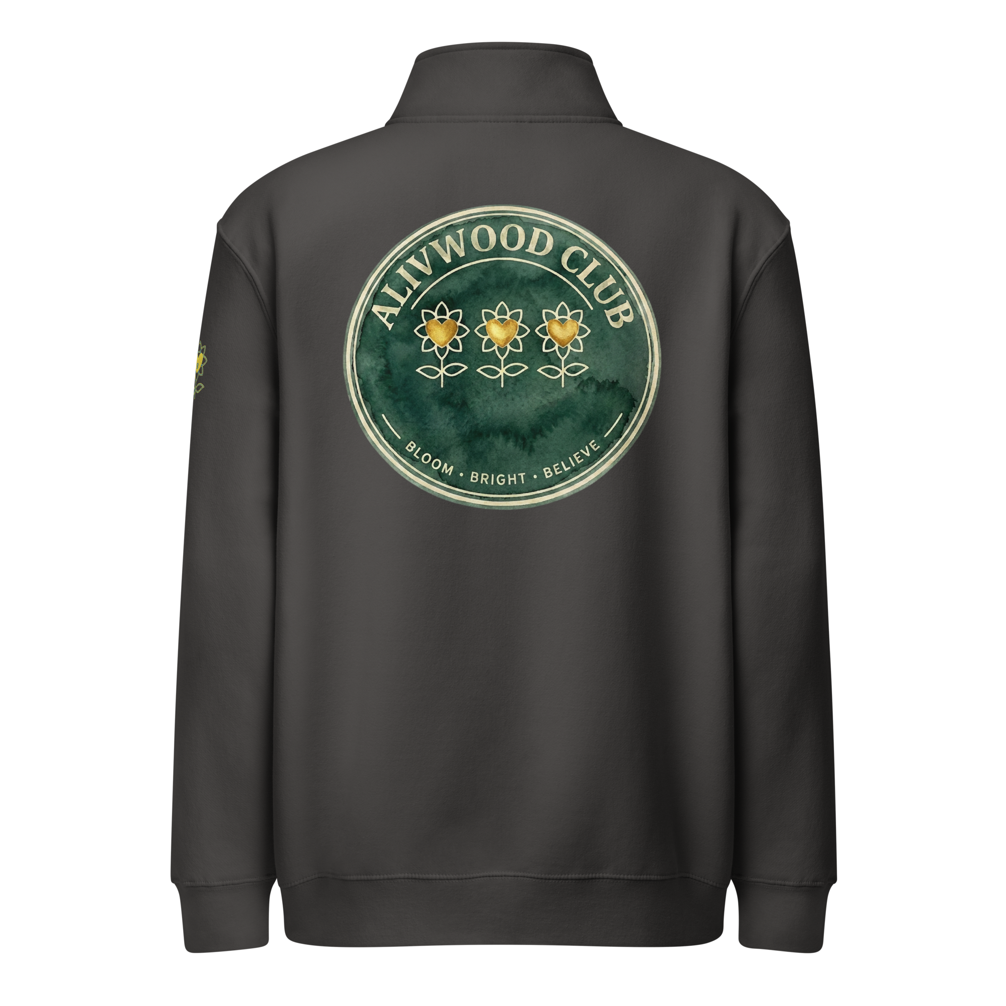 Alivwood Club Lane Seven LS14014 Premium 1/4 Zip Sweatshirt - Alivwood