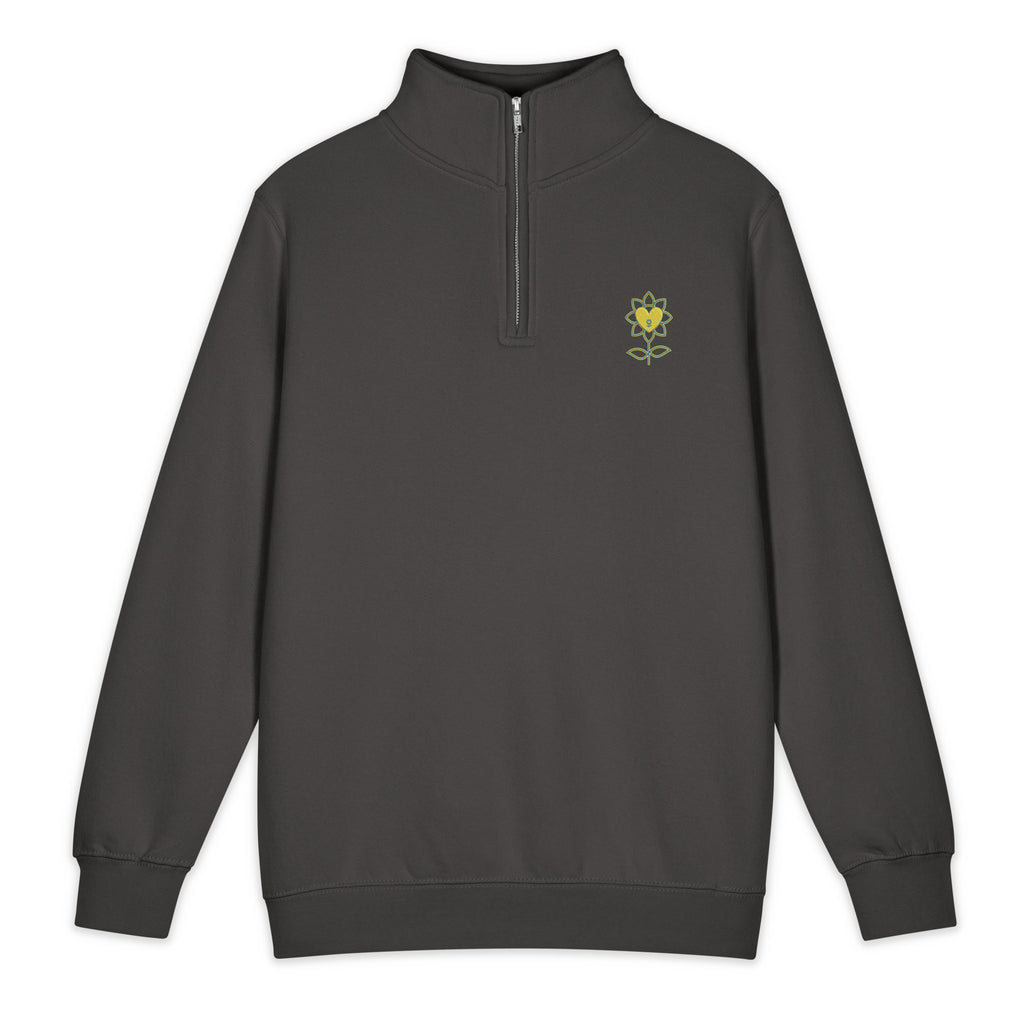 FlowerMood Lane Seven LS14014 Premium 1/4 Zip Sweatshirt - Alivwood