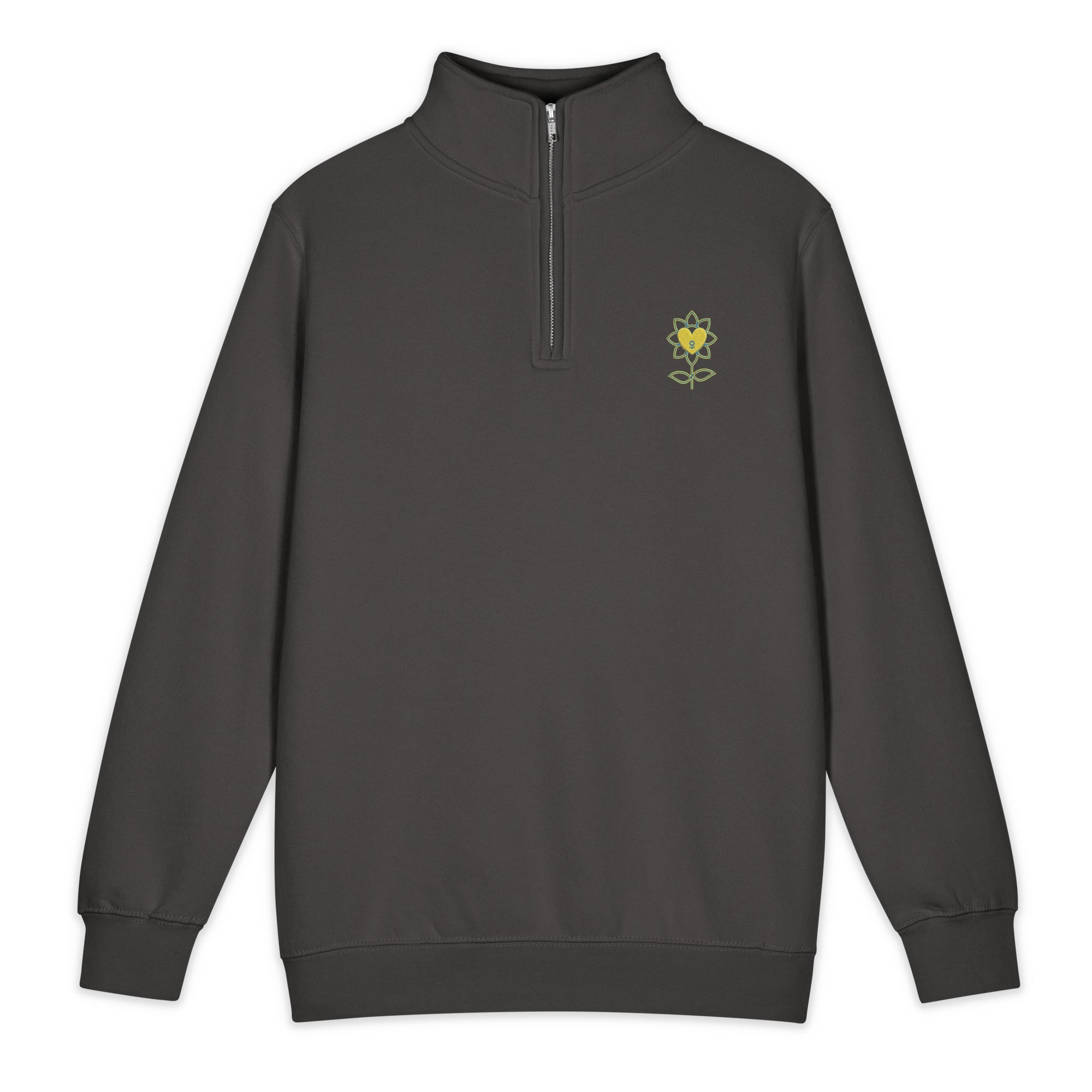 FlowerMood Lane Seven LS14014 Premium 1/4 Zip Sweatshirt - Alivwood