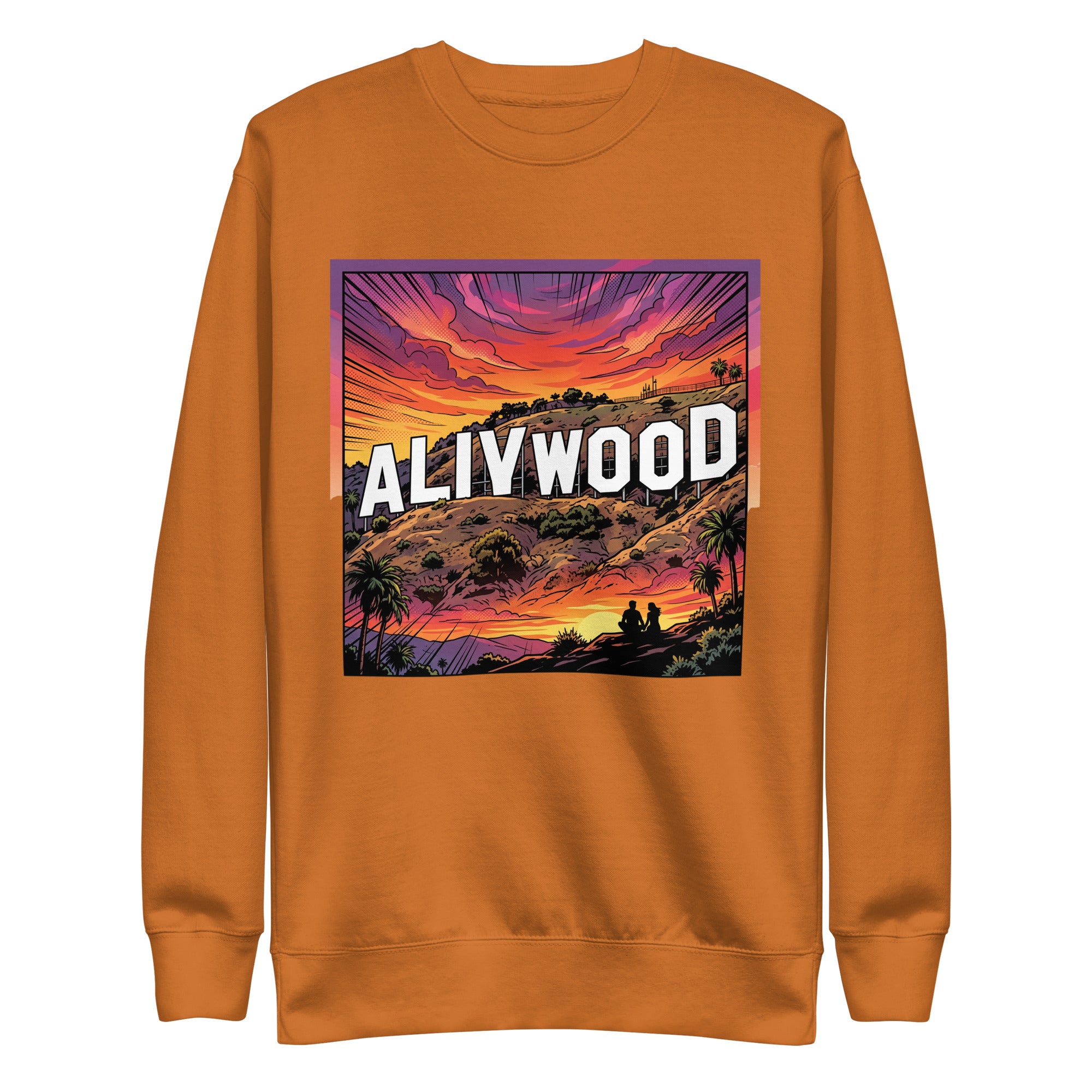 Alivwood H Unisex Premium Sweatshirt - Alivwood